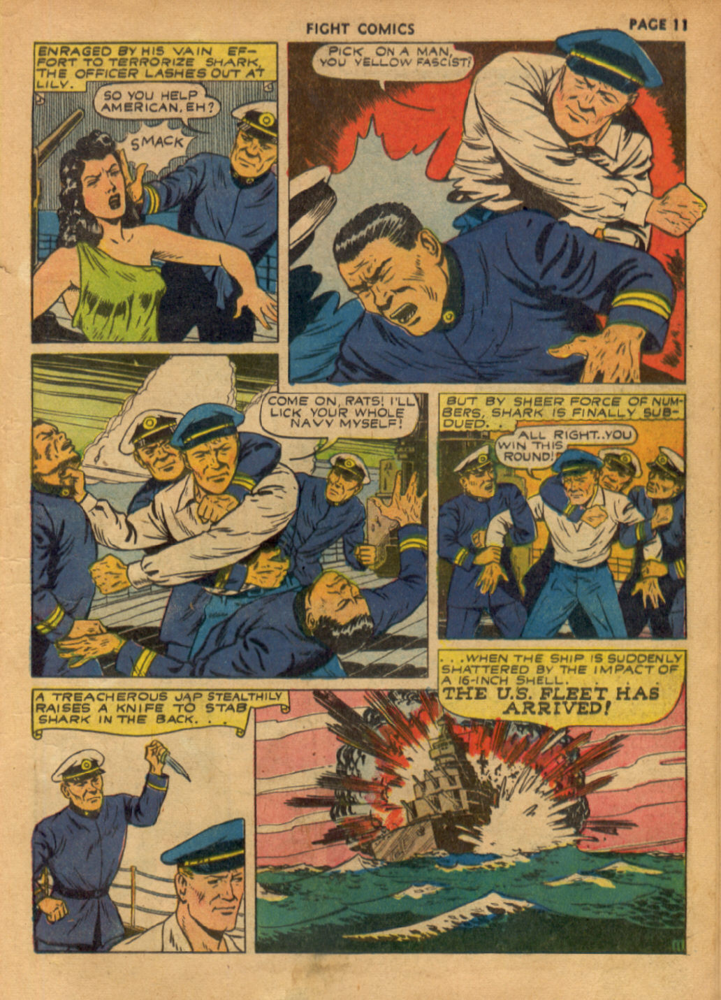 Read online Fight Comics comic -  Issue #19 - 13