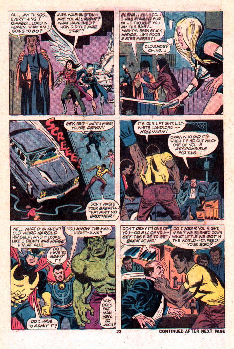 Read online The Defenders (1972) comic -  Issue #22 - 14
