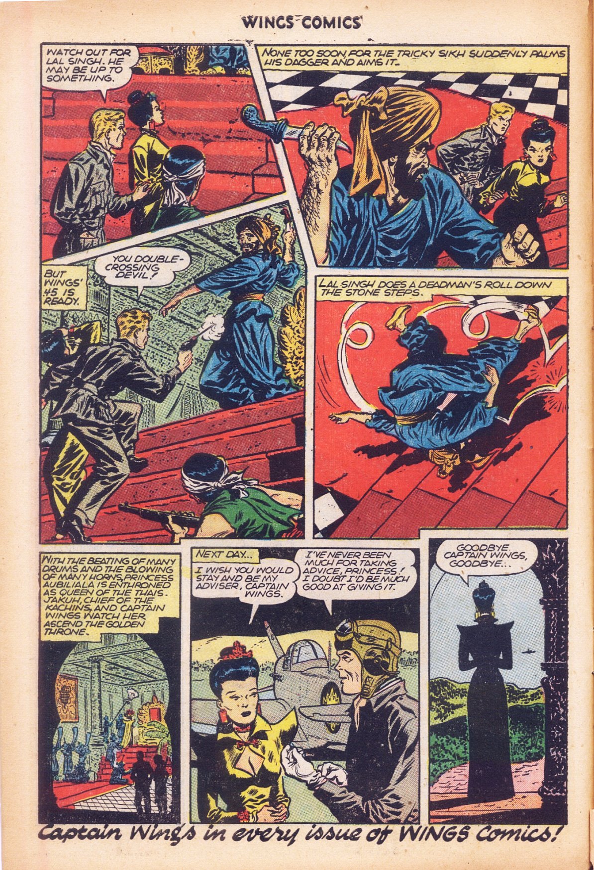 Read online Wings Comics comic -  Issue #69 - 12