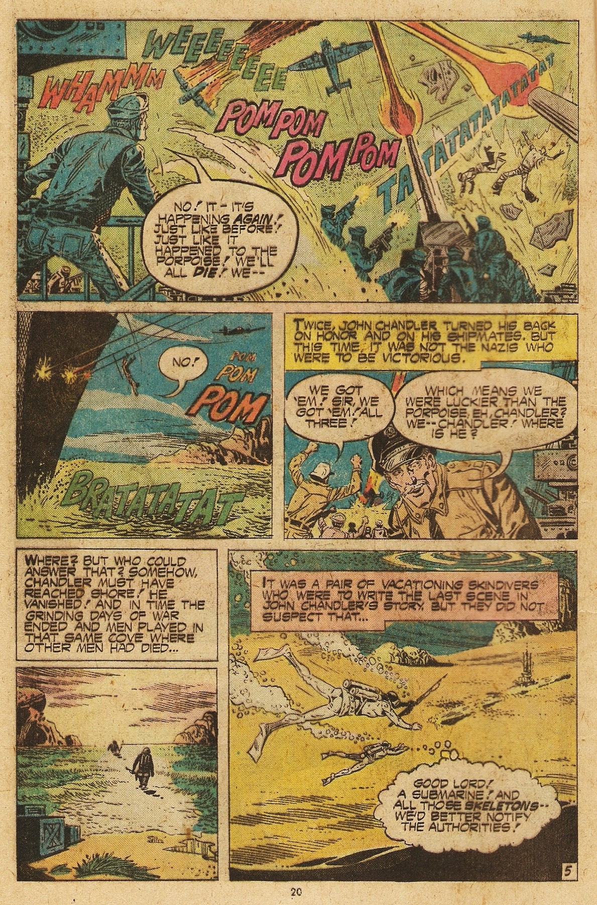 Read online Weird War Tales (1971) comic -  Issue #36 - 20