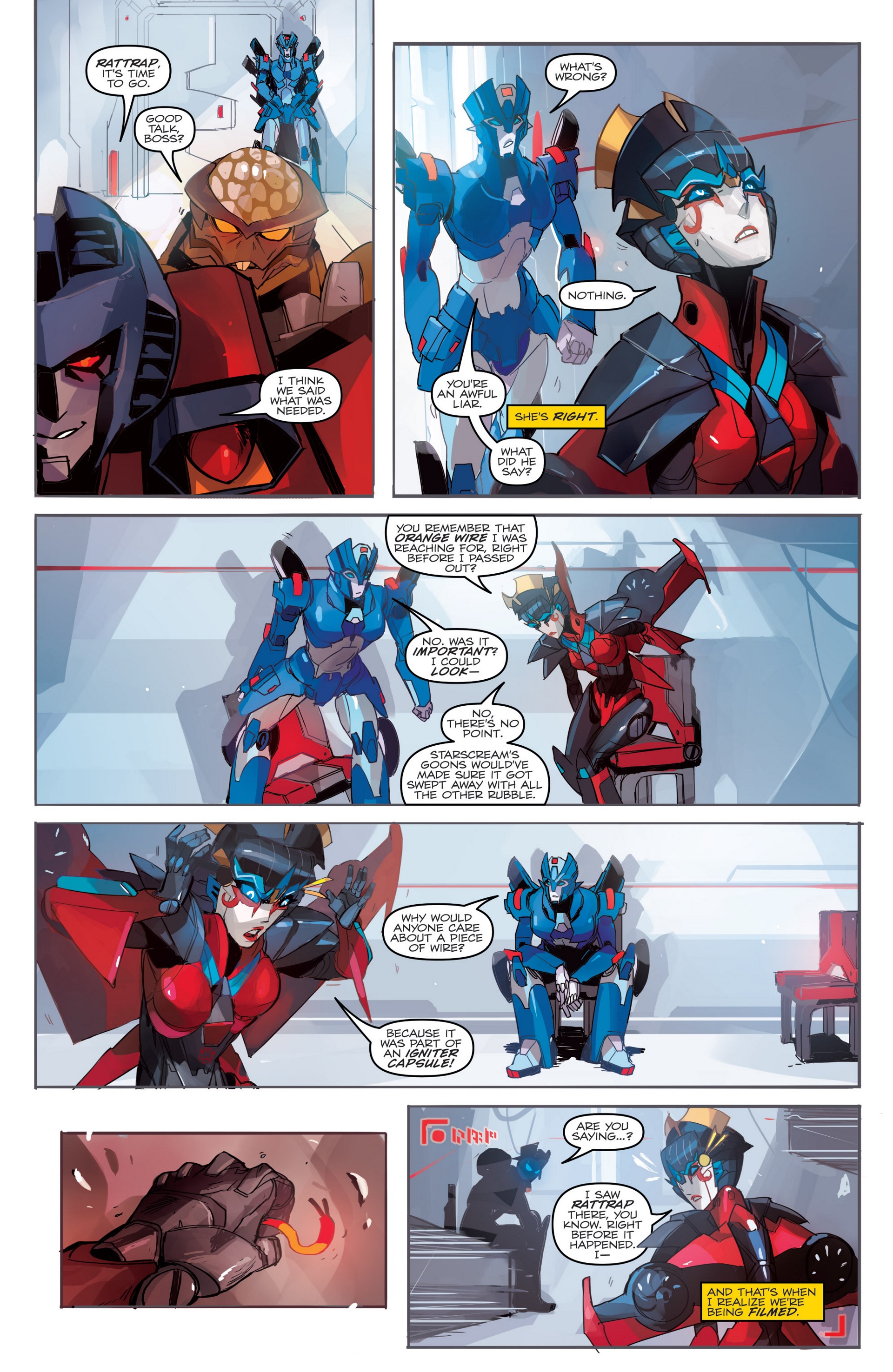 Read online The Transformers: Windblade (2014) comic -  Issue #2 - 8