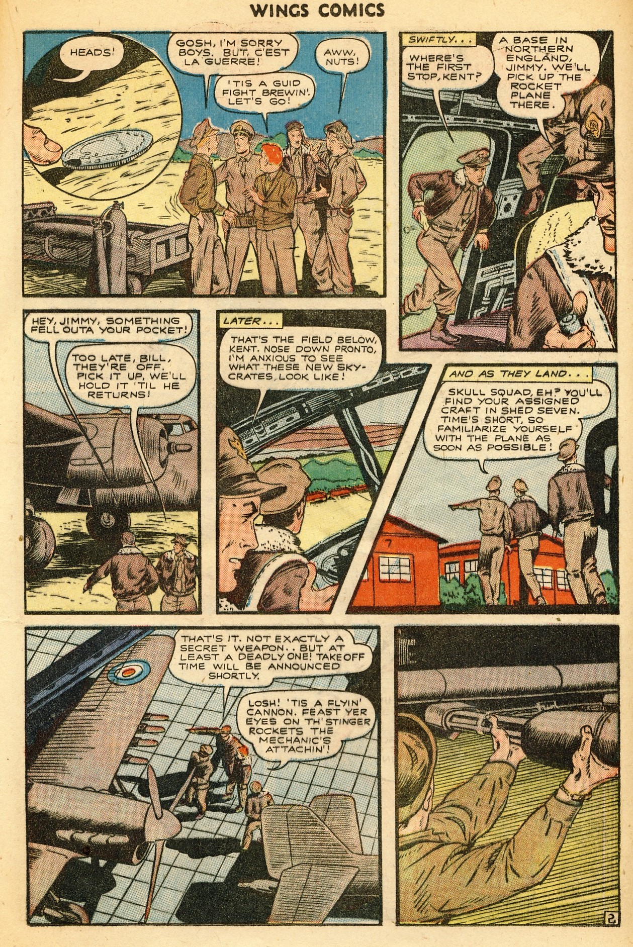 Read online Wings Comics comic -  Issue #54 - 23