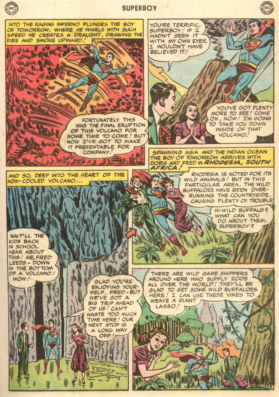 Read online Superboy (1949) comic -  Issue #7 - 6