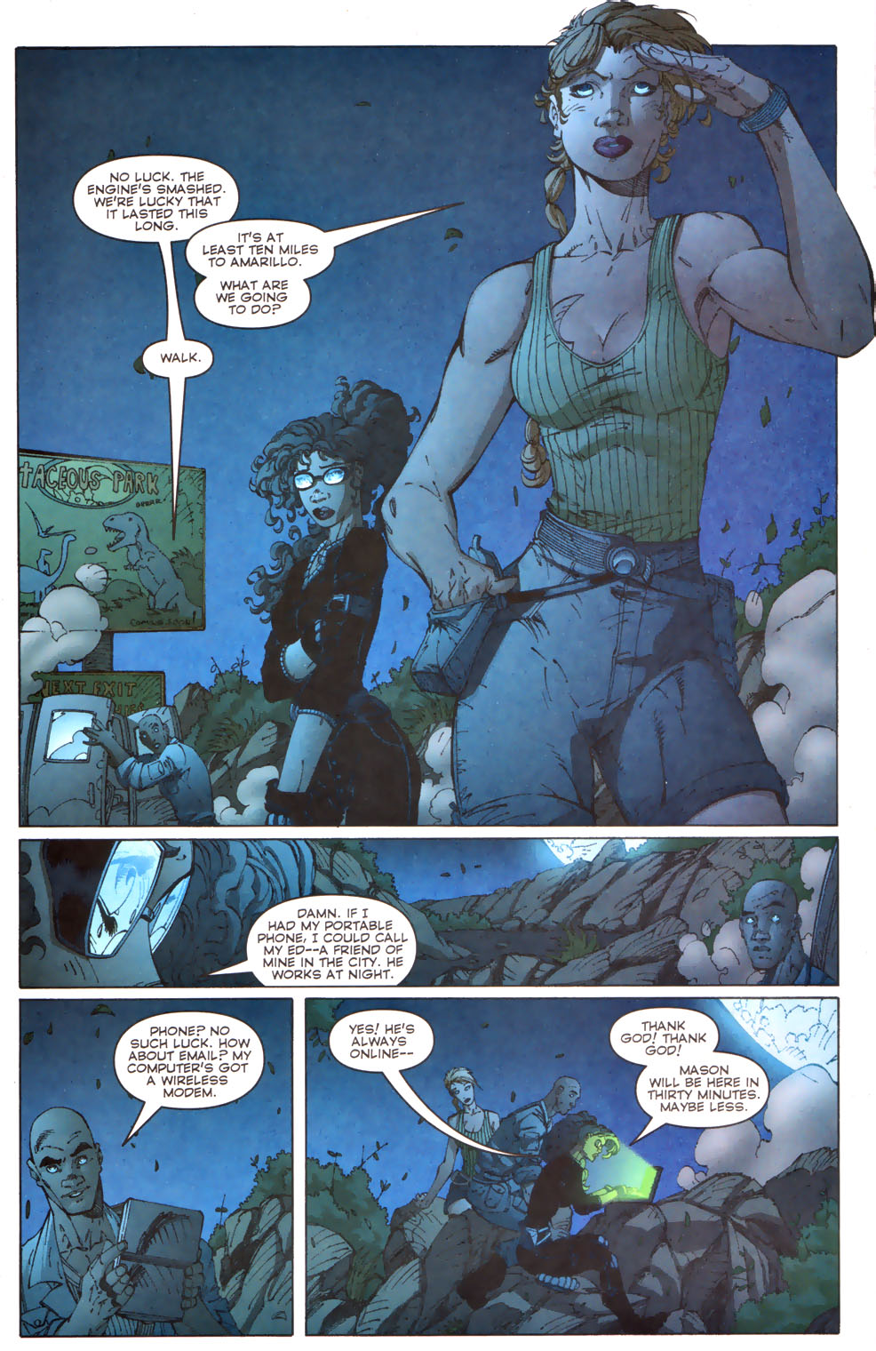 Read online Extinction Event comic -  Issue #3 - 19