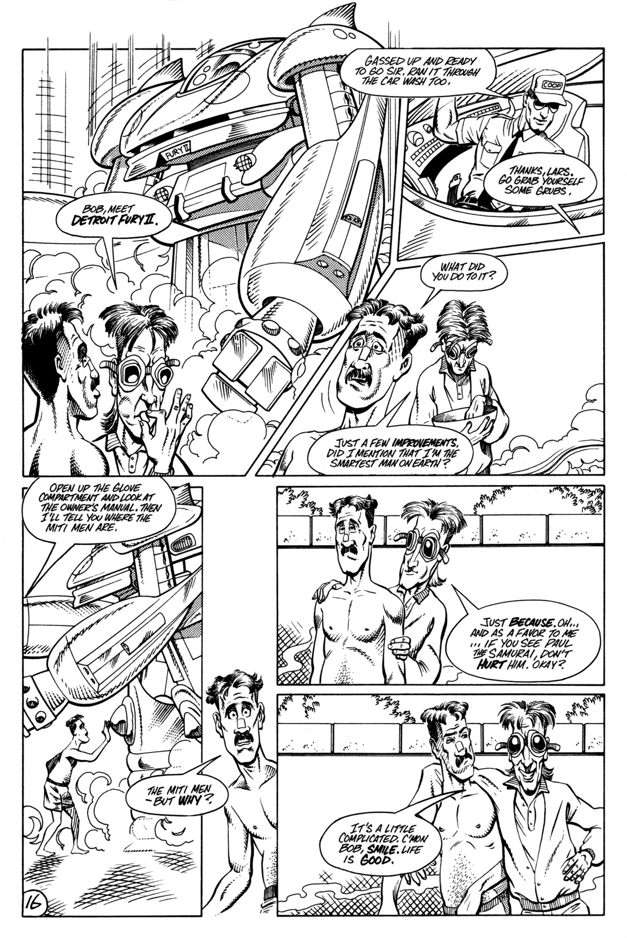 Read online Paul the Samurai (1992) comic -  Issue #2 - 18