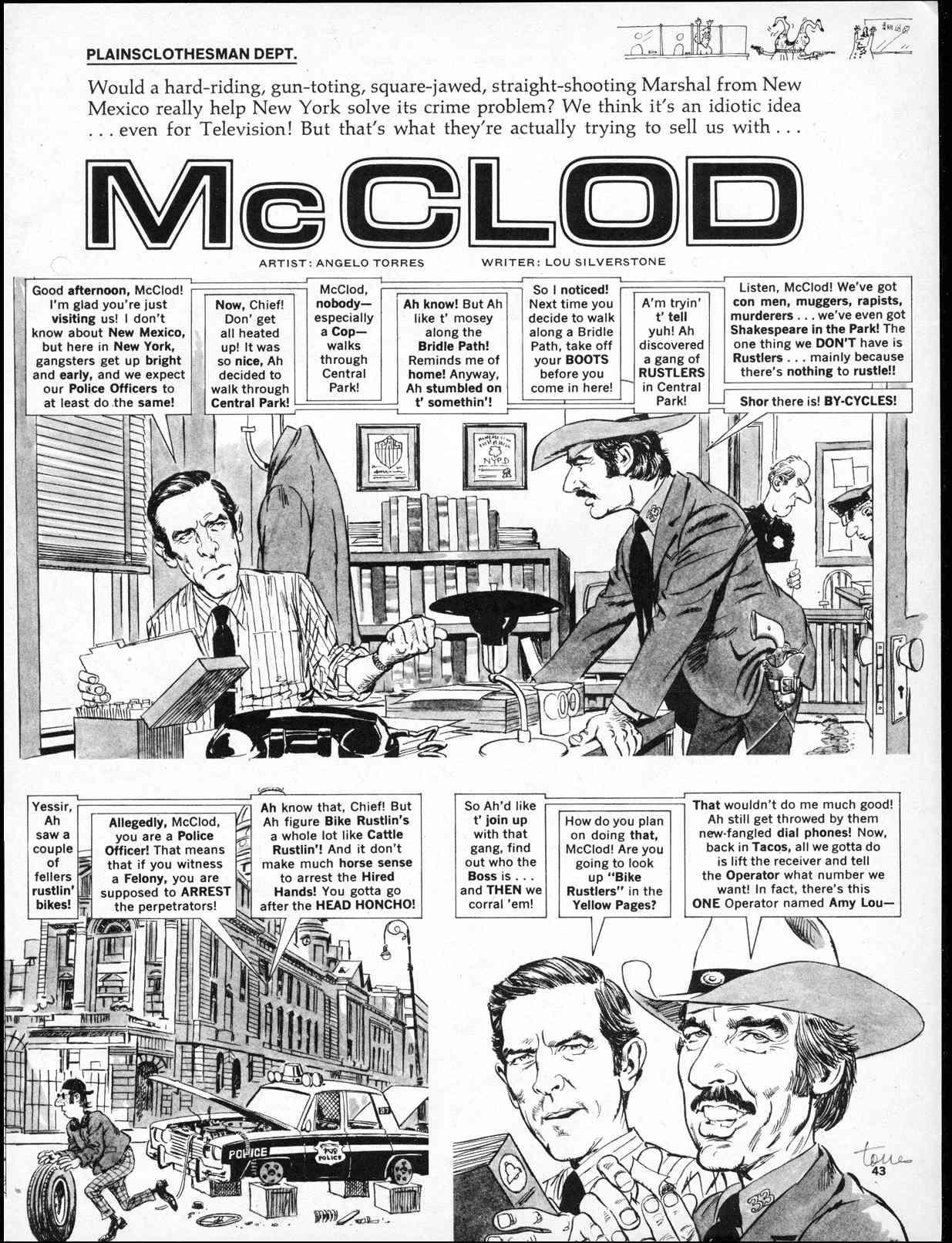 Read online MAD comic -  Issue #169 - 45