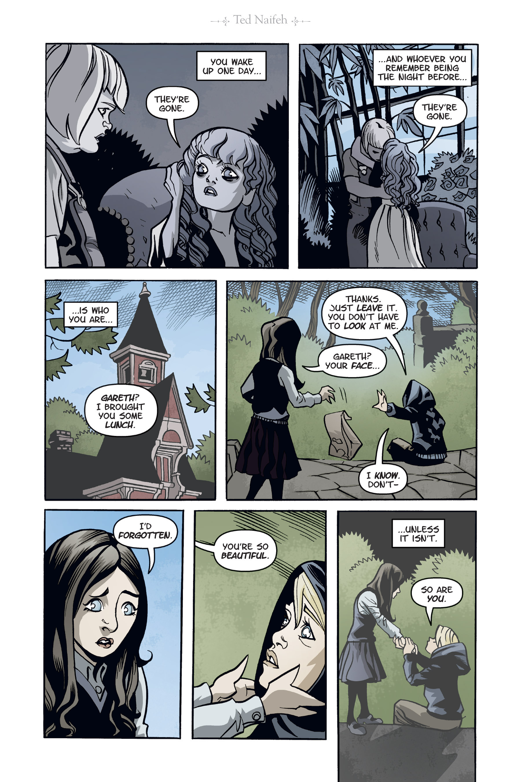 Read online Courtney Crumrin comic -  Issue # _TPB 6 - 132