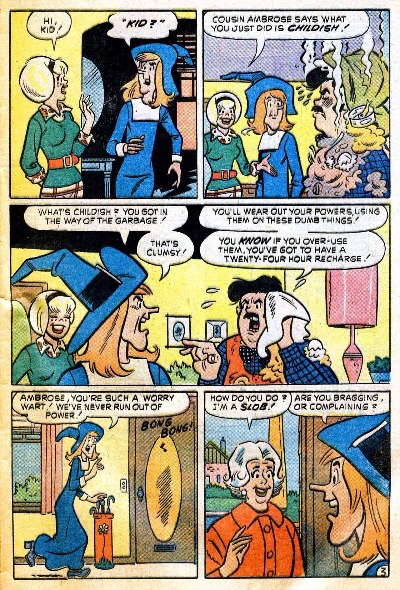 Read online Sabrina The Teenage Witch (1971) comic -  Issue #18 - 29