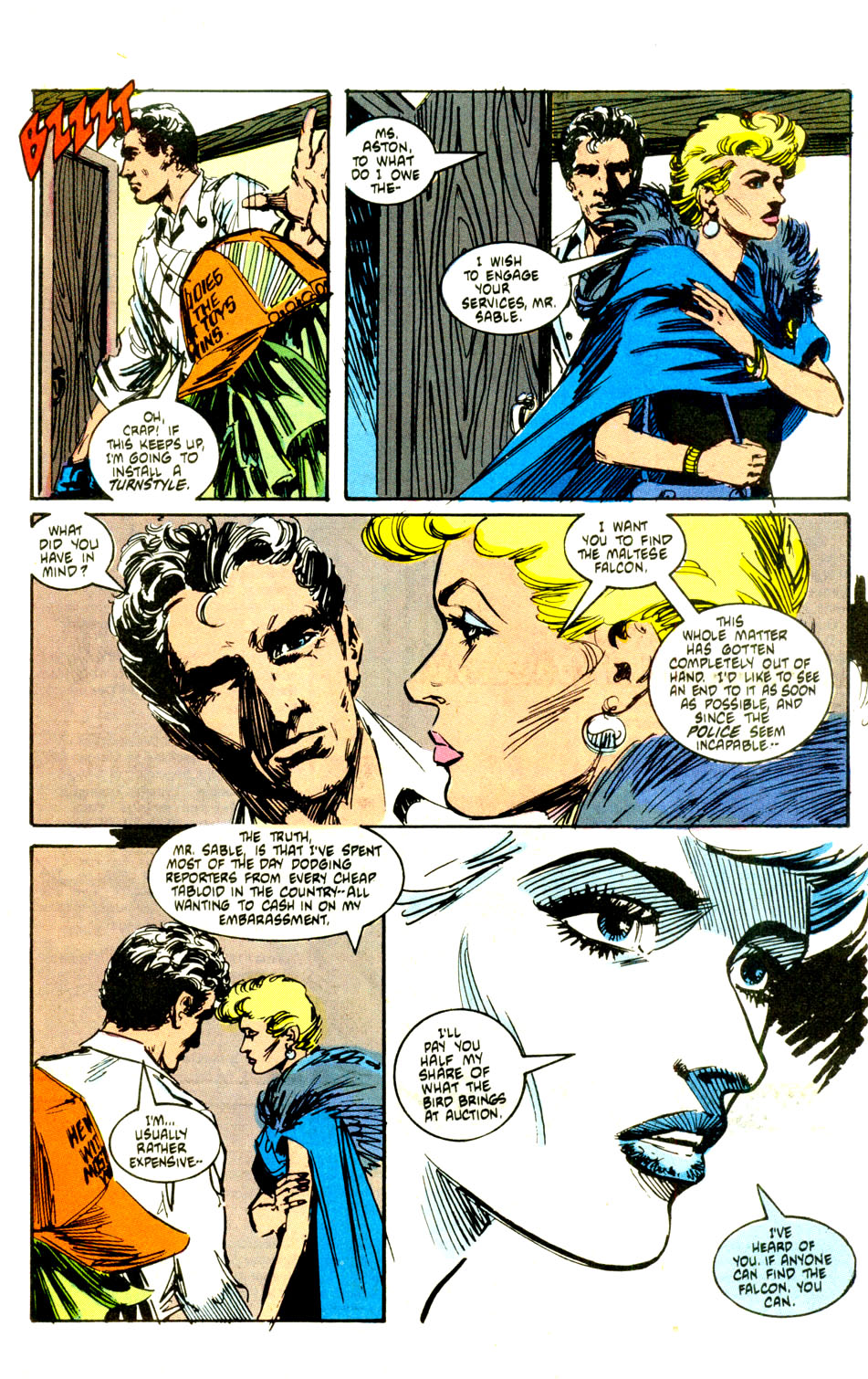 Read online Jon Sable, Freelance comic -  Issue #30 - 11