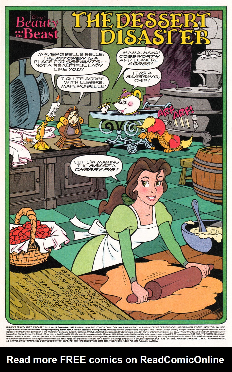 Read online Disney's Beauty and the Beast comic -  Issue #13 - 5