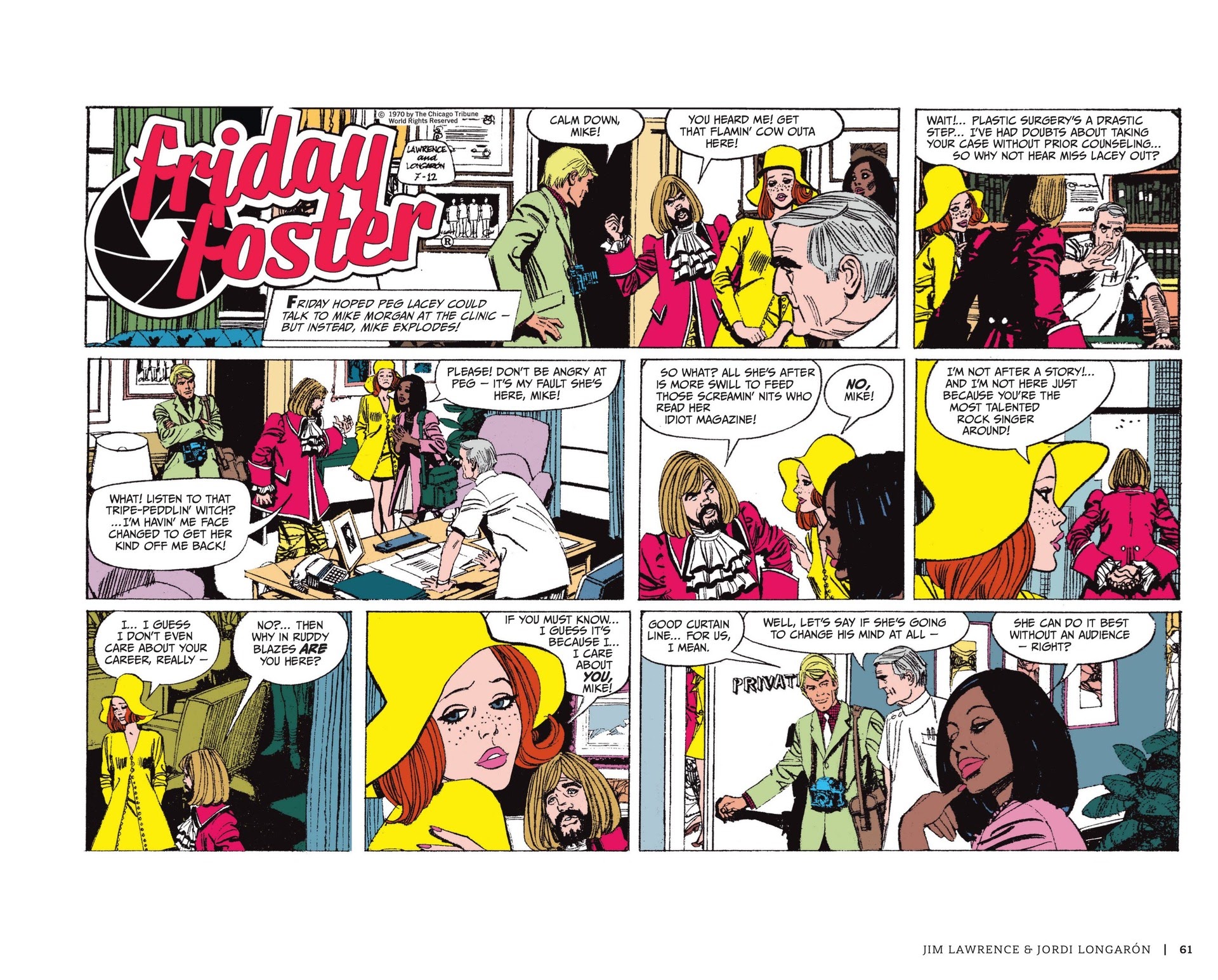 Read online Friday Foster: The Sunday Strips comic -  Issue # TPB (Part 1) - 62