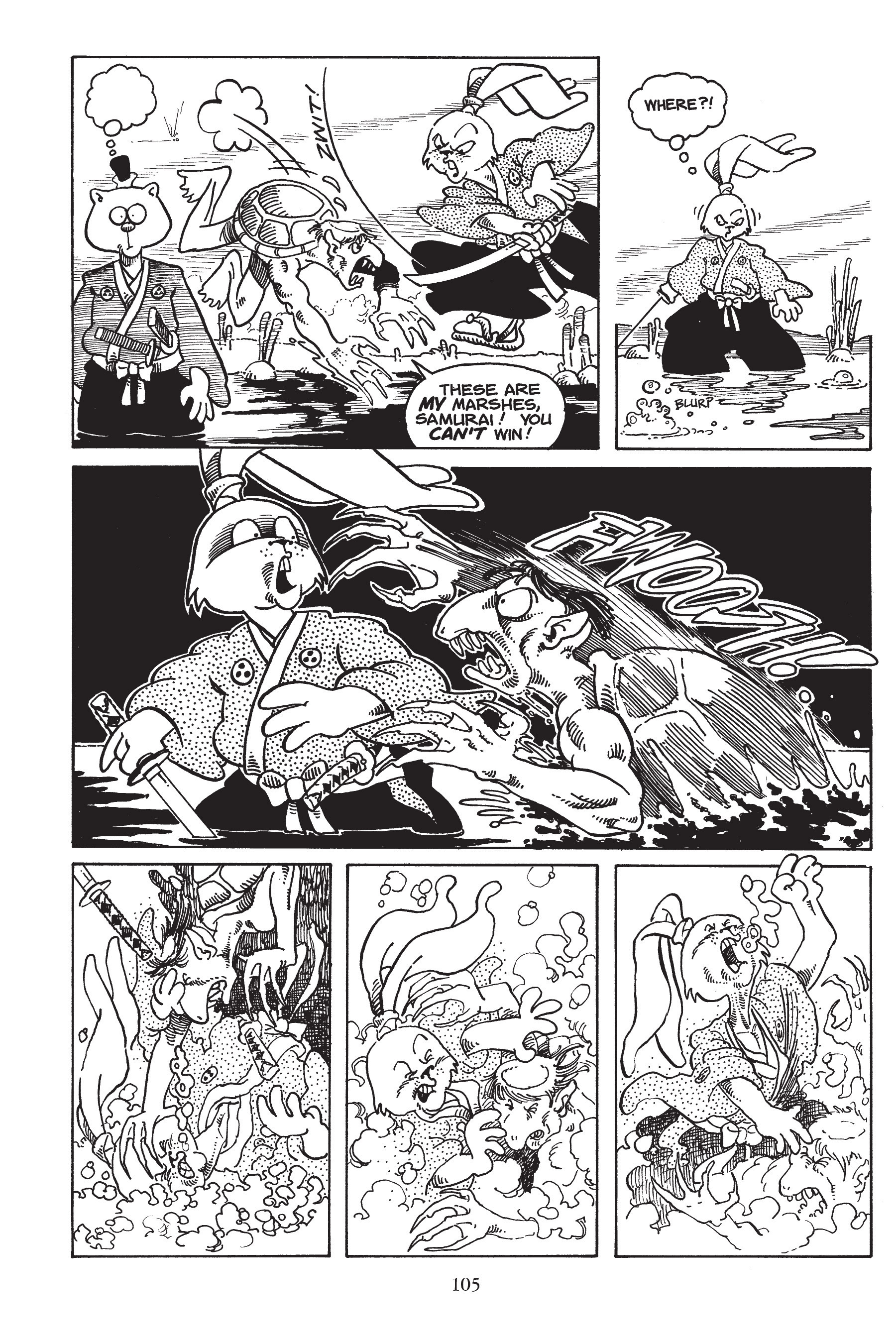 Read online Usagi Yojimbo (1987) comic -  Issue # _TPB 2 - 106