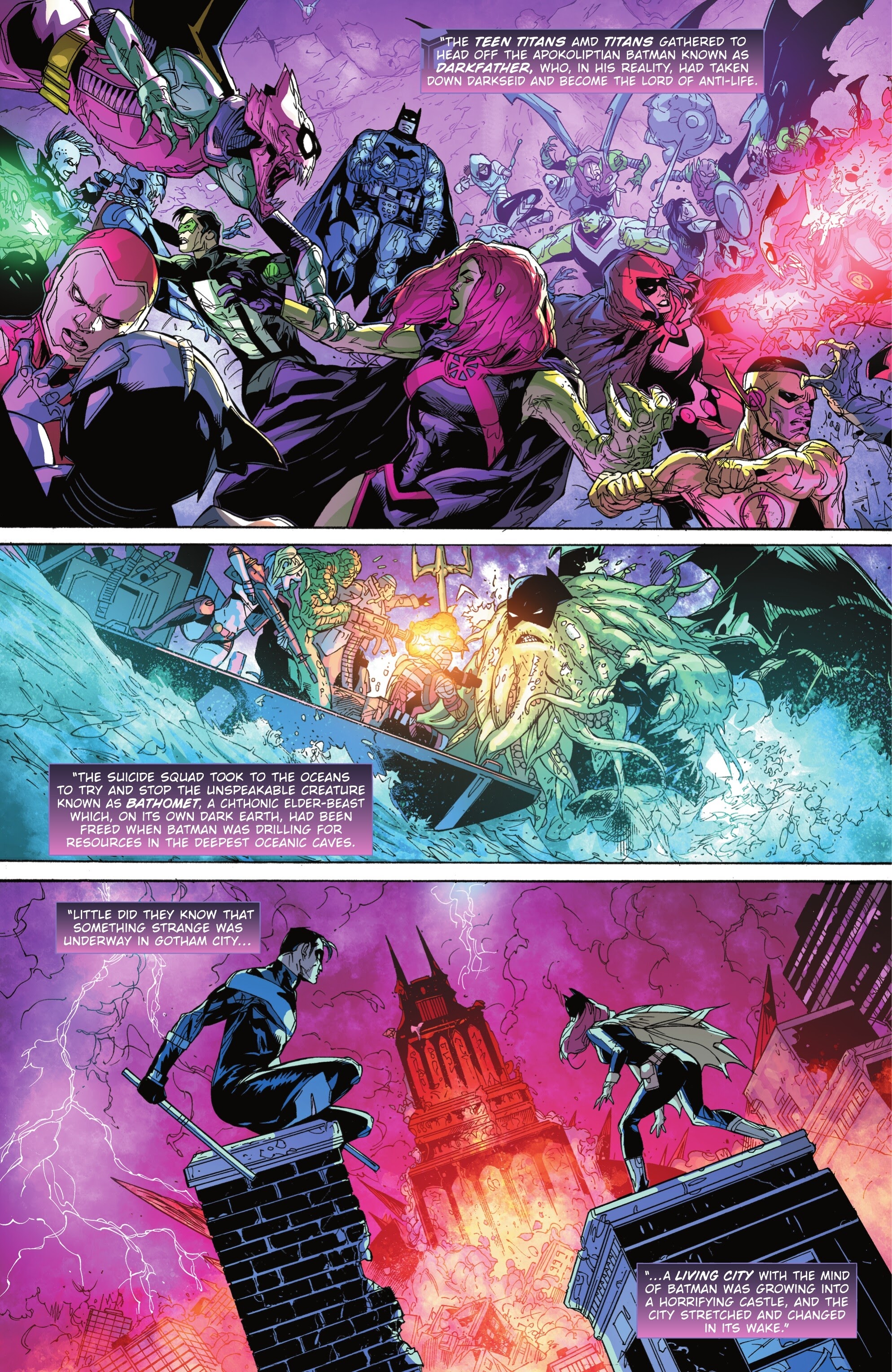 Read online Dark Nights: Death Metal: The Darkest Knight comic -  Issue # TPB (Part 1) - 48