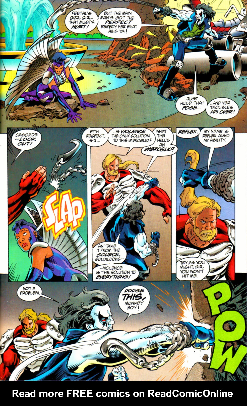 Read online Sovereign Seven comic -  Issue # _Annual 1 - 34