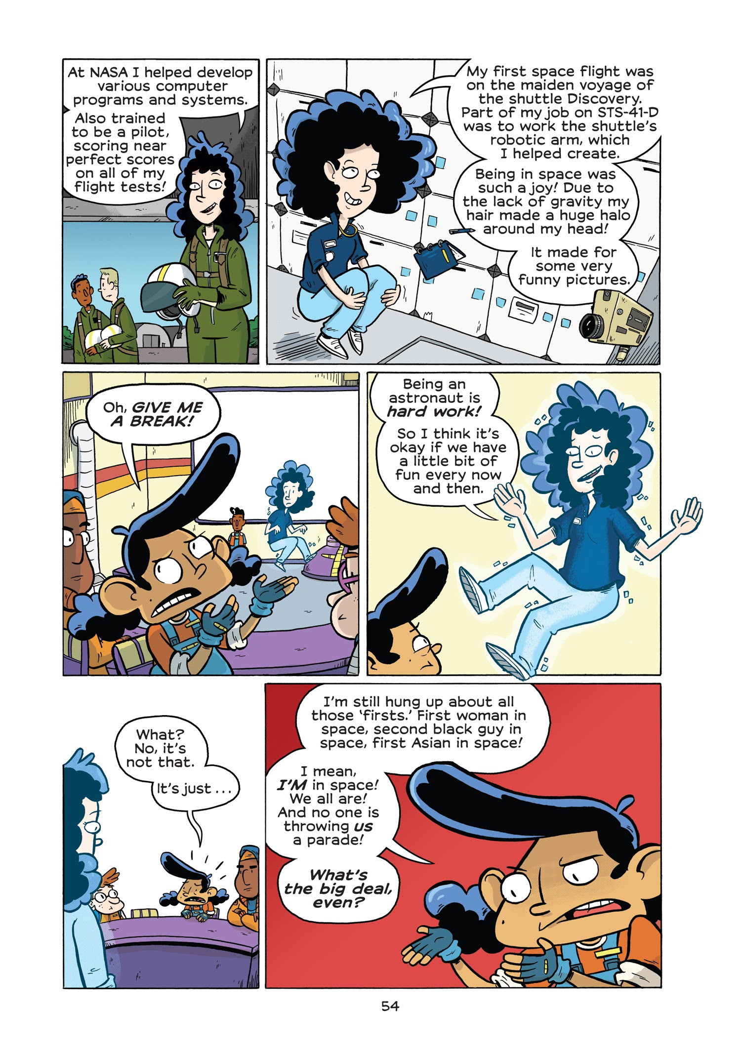 Read online History Comics comic -  Issue # The Challenger Disaster: Tragedy in the Skies - 60