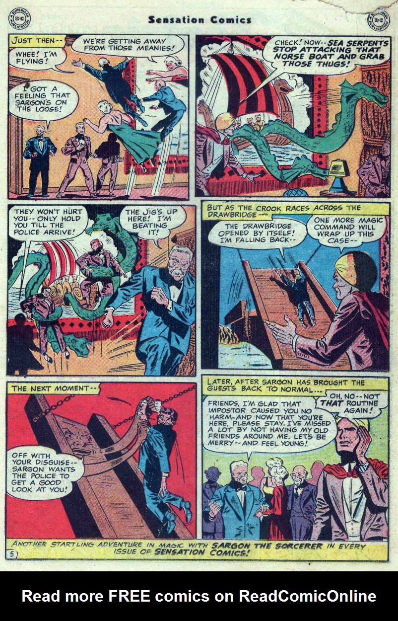 Read online Sensation (Mystery) Comics comic -  Issue #82 - 29