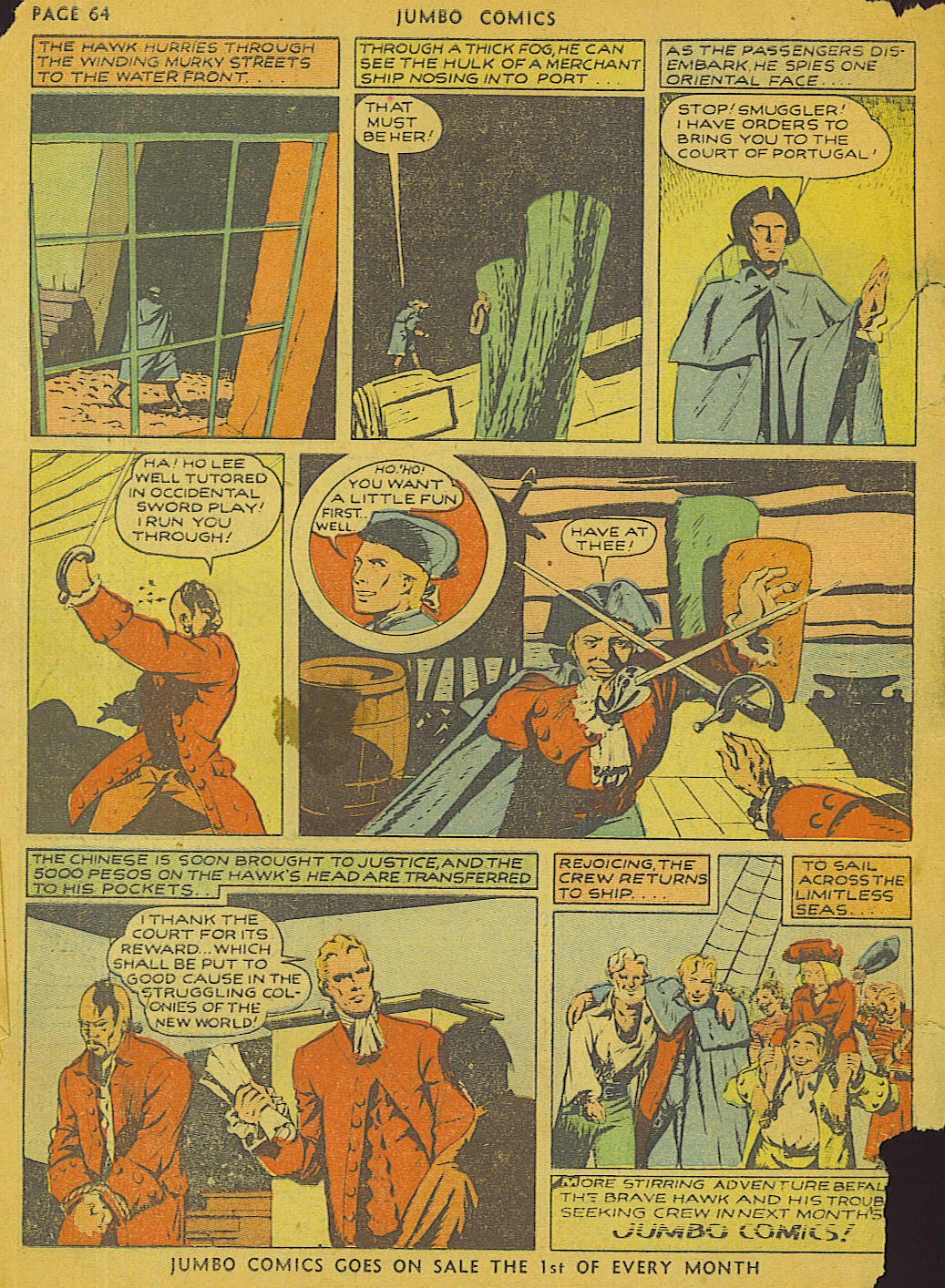 Read online Jumbo Comics comic -  Issue #26 - 63
