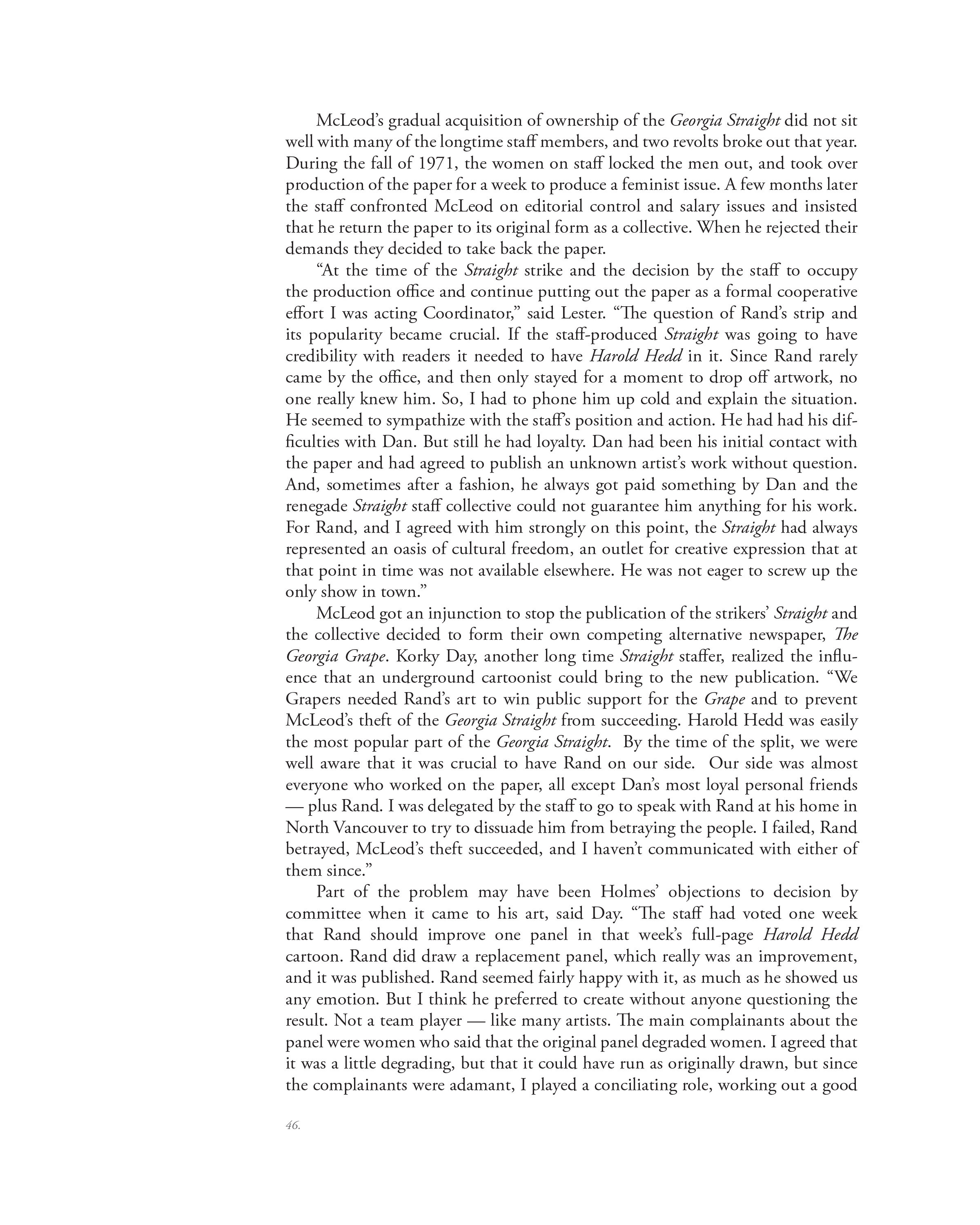 Read online The Artist Himself: A Rand Holmes Retrospective comic -  Issue # TPB (Part 1) - 46