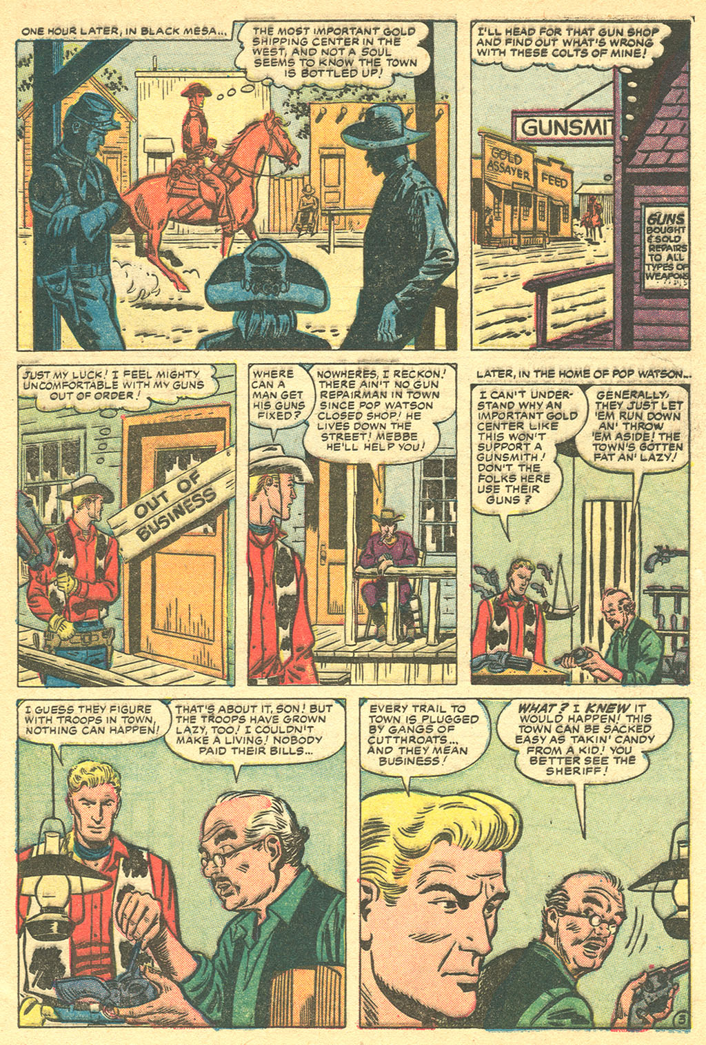 Read online Kid Colt Outlaw comic -  Issue #64 - 5