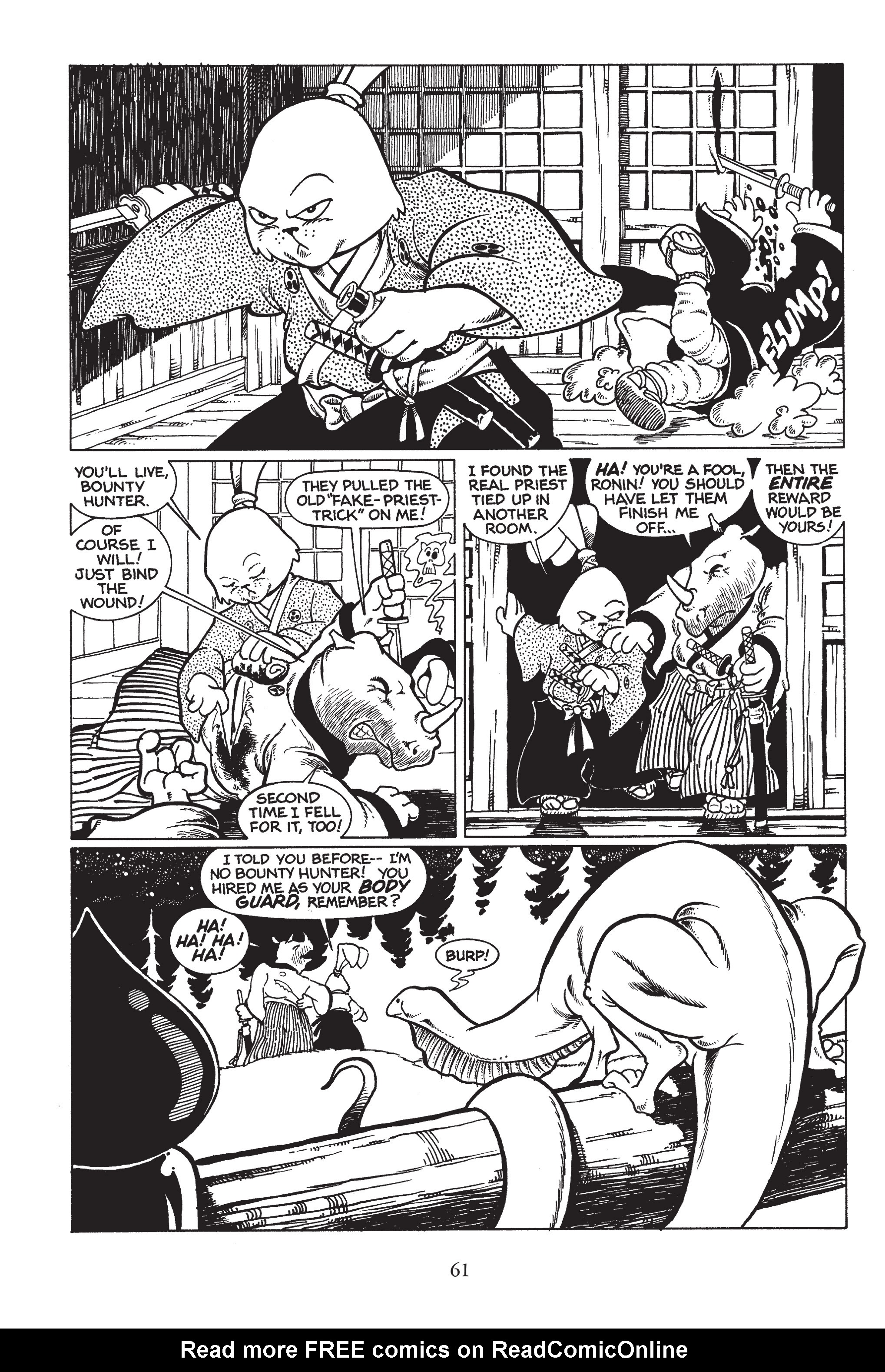 Read online Usagi Yojimbo (1987) comic -  Issue # _TPB 1 - 63