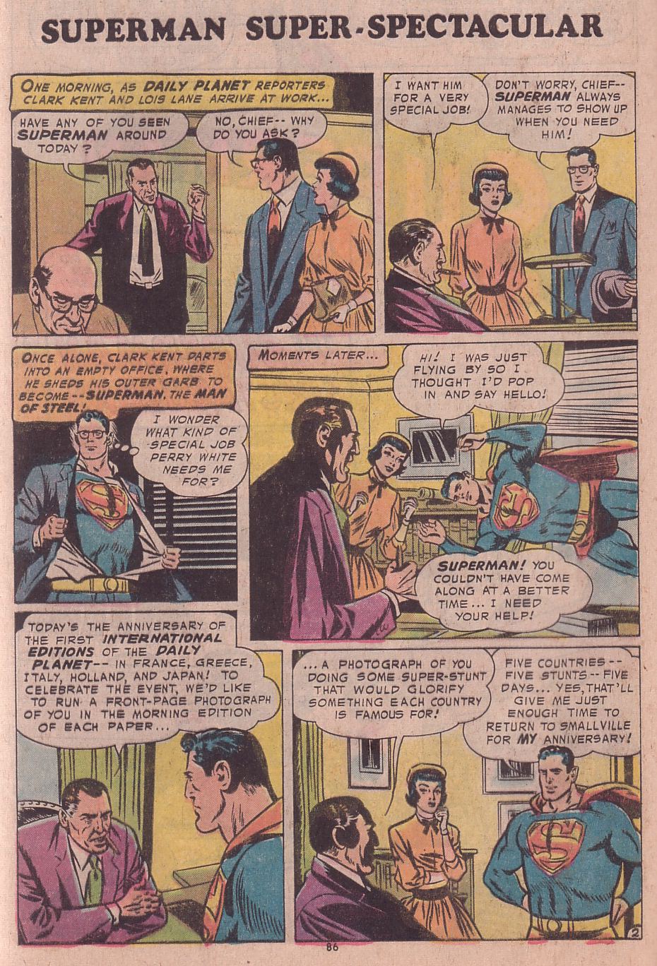 Read online Superman (1939) comic -  Issue #278 - 86