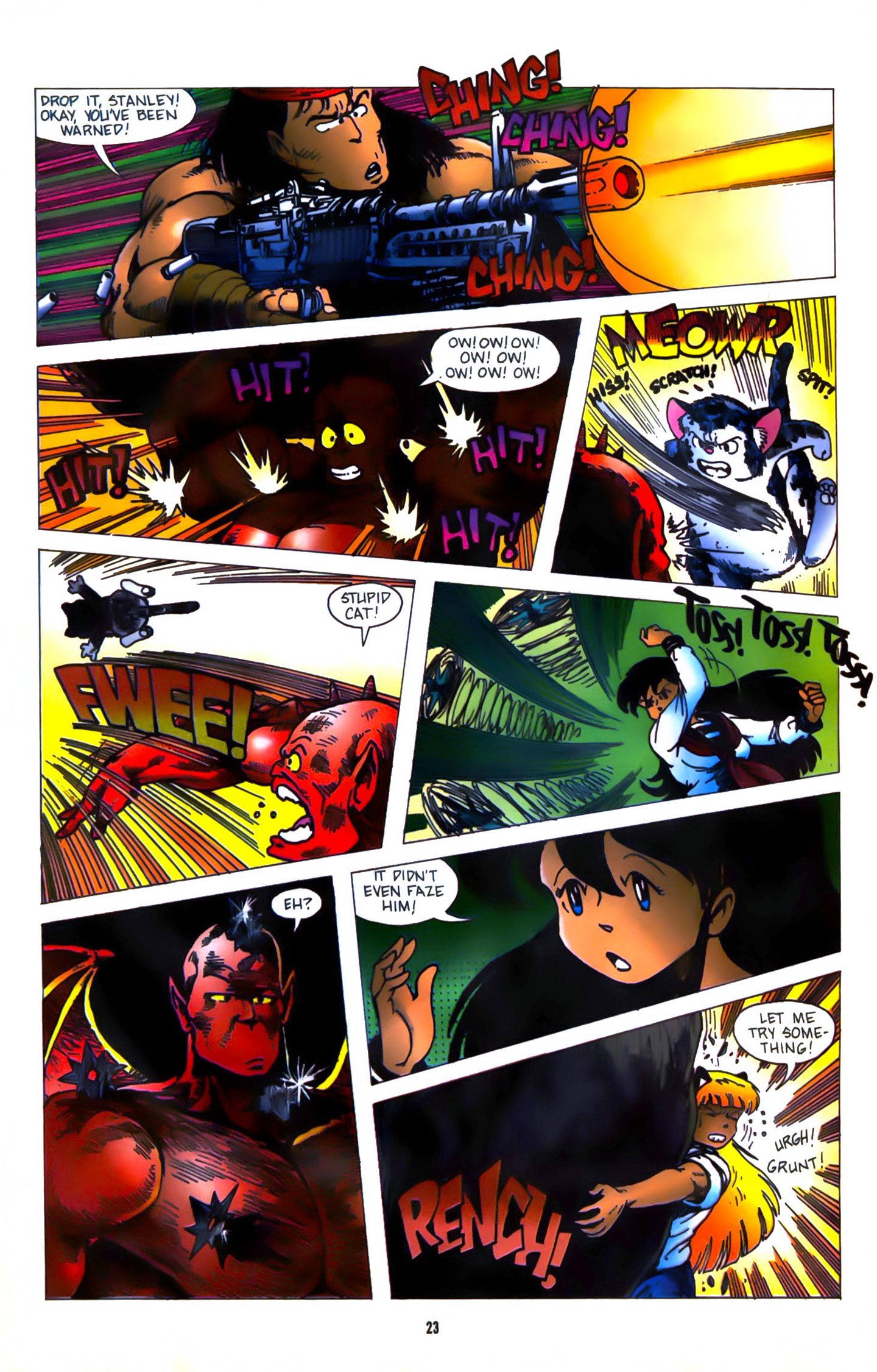 Read online Ninja High School In Color comic -  Issue #5 - 26