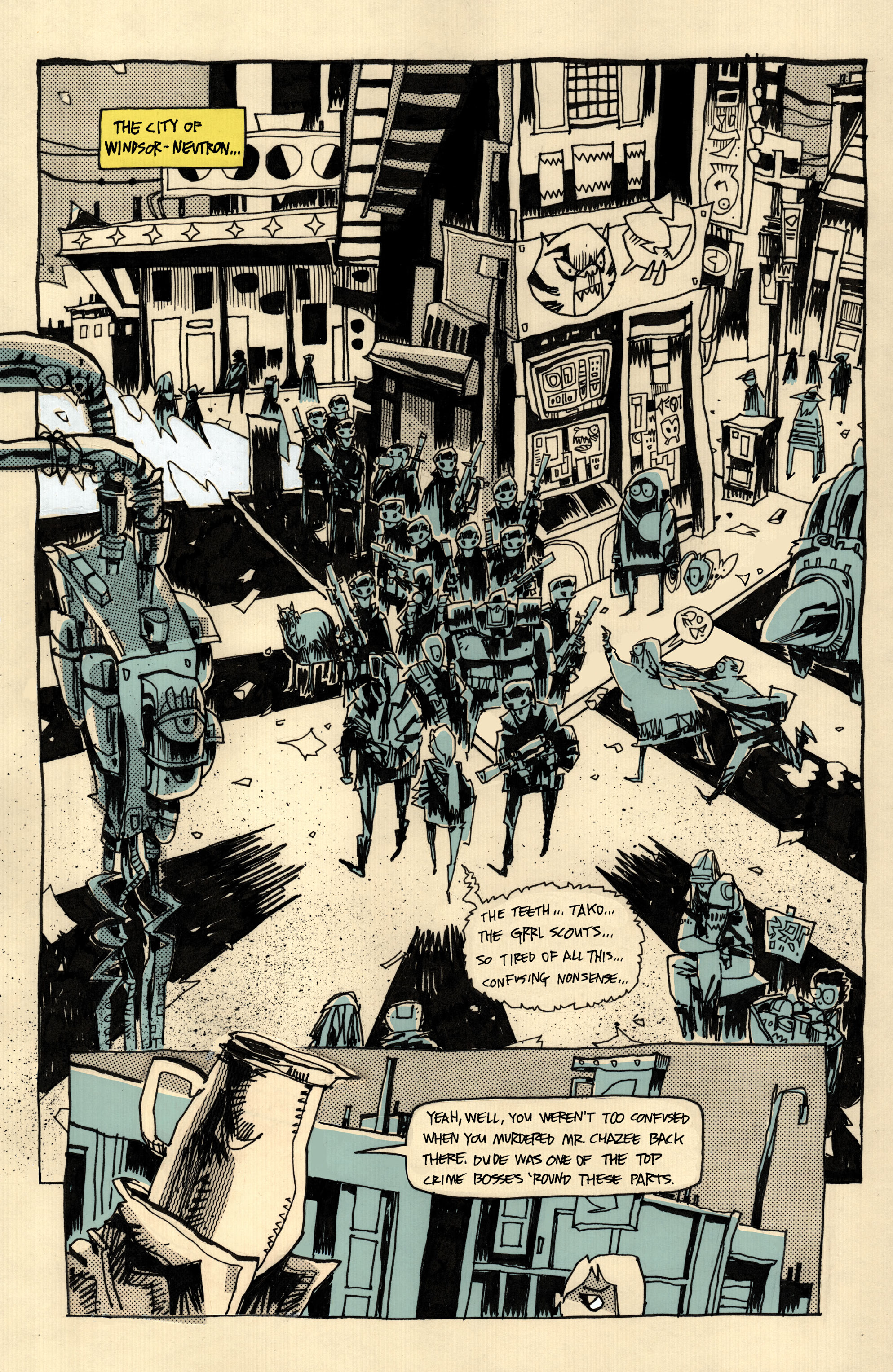 Read online Grrl Scouts: Stone Ghost comic -  Issue #5 - 5