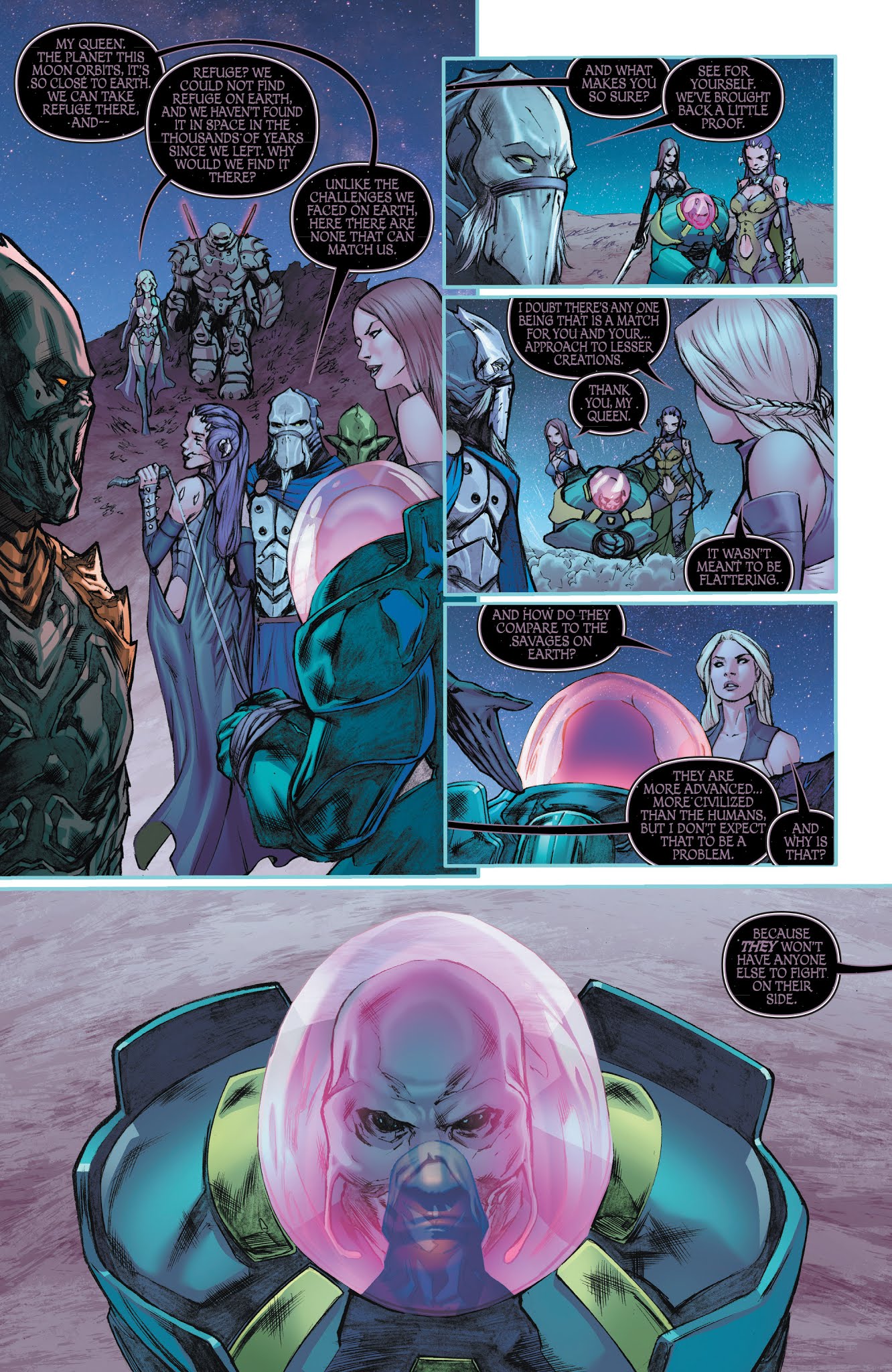 Read online Dissension: War Eternal comic -  Issue #1 - 18