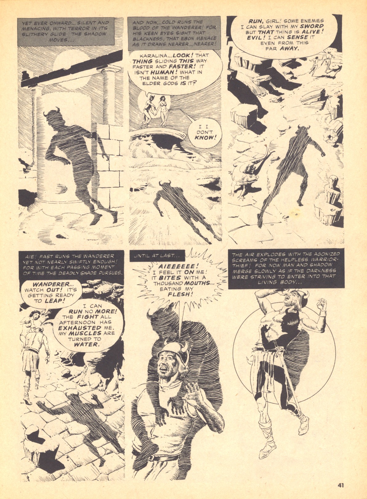 Read online Creepy (1964) comic -  Issue #58 - 41