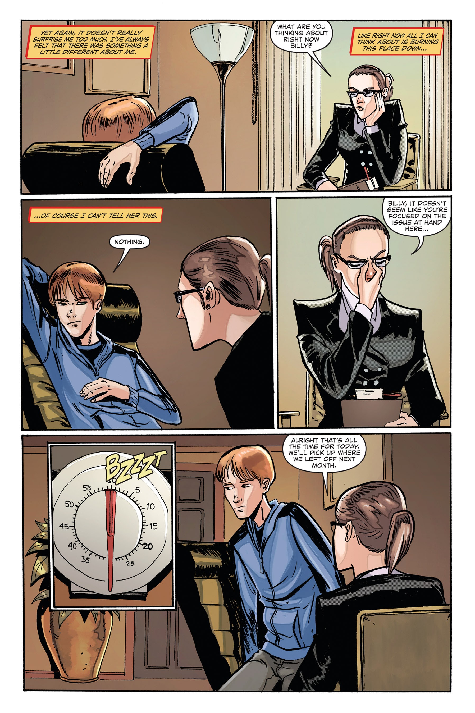 Read online Billy the Pyro comic -  Issue #1 - 4