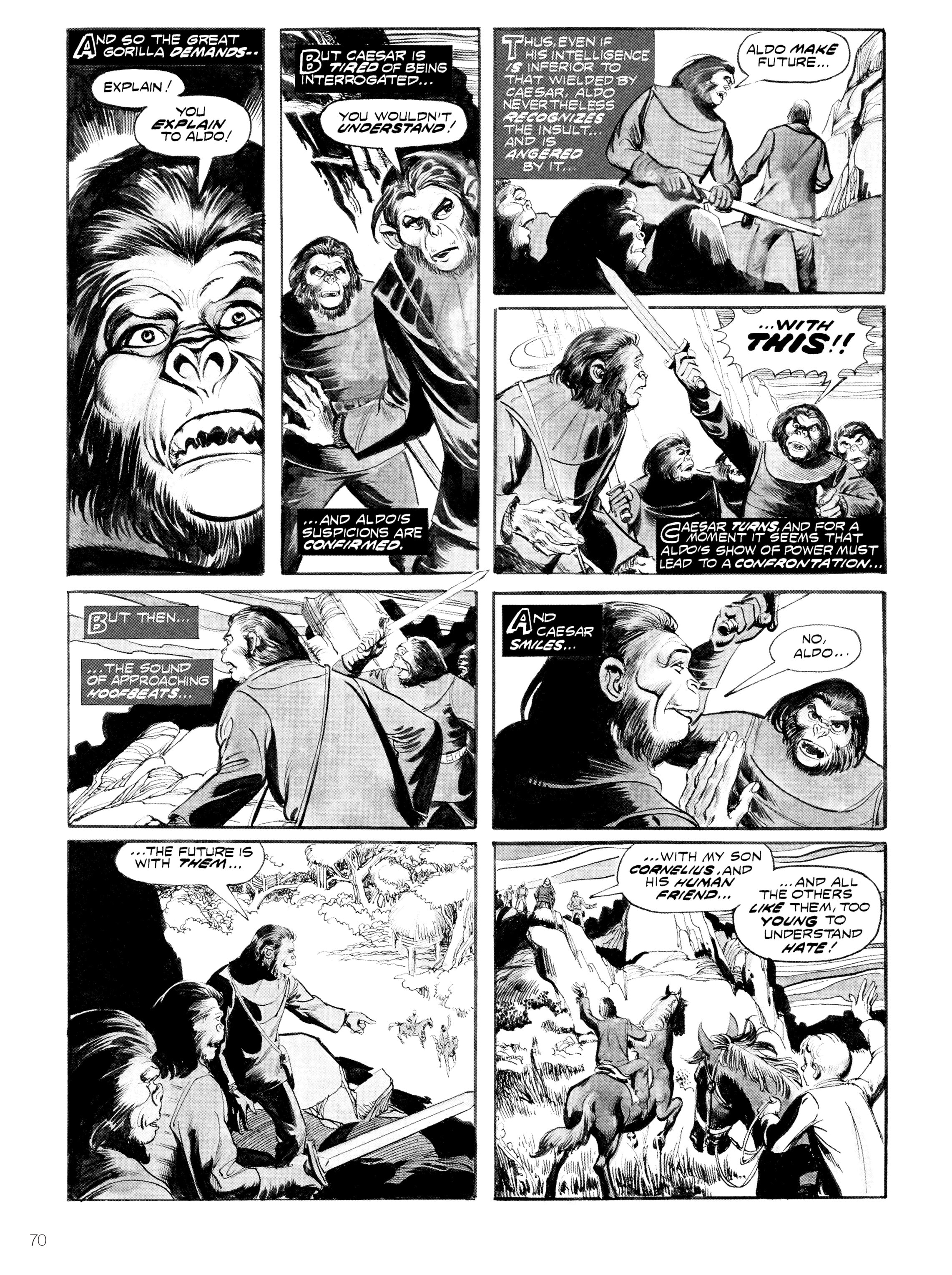 Read online Planet of the Apes: Archive comic -  Issue # TPB 4 (Part 1) - 66