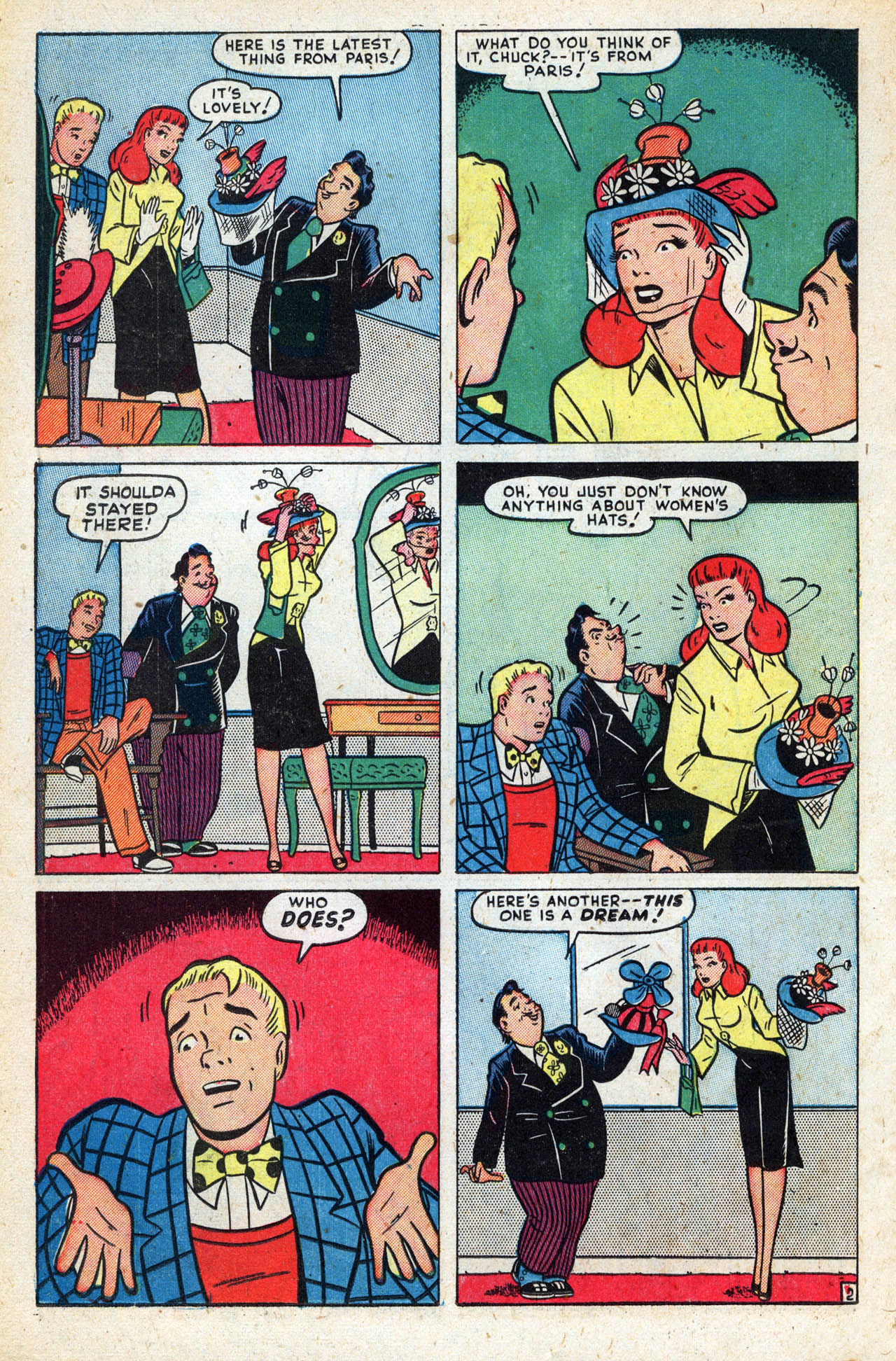 Read online Patsy Walker comic -  Issue #24 - 36