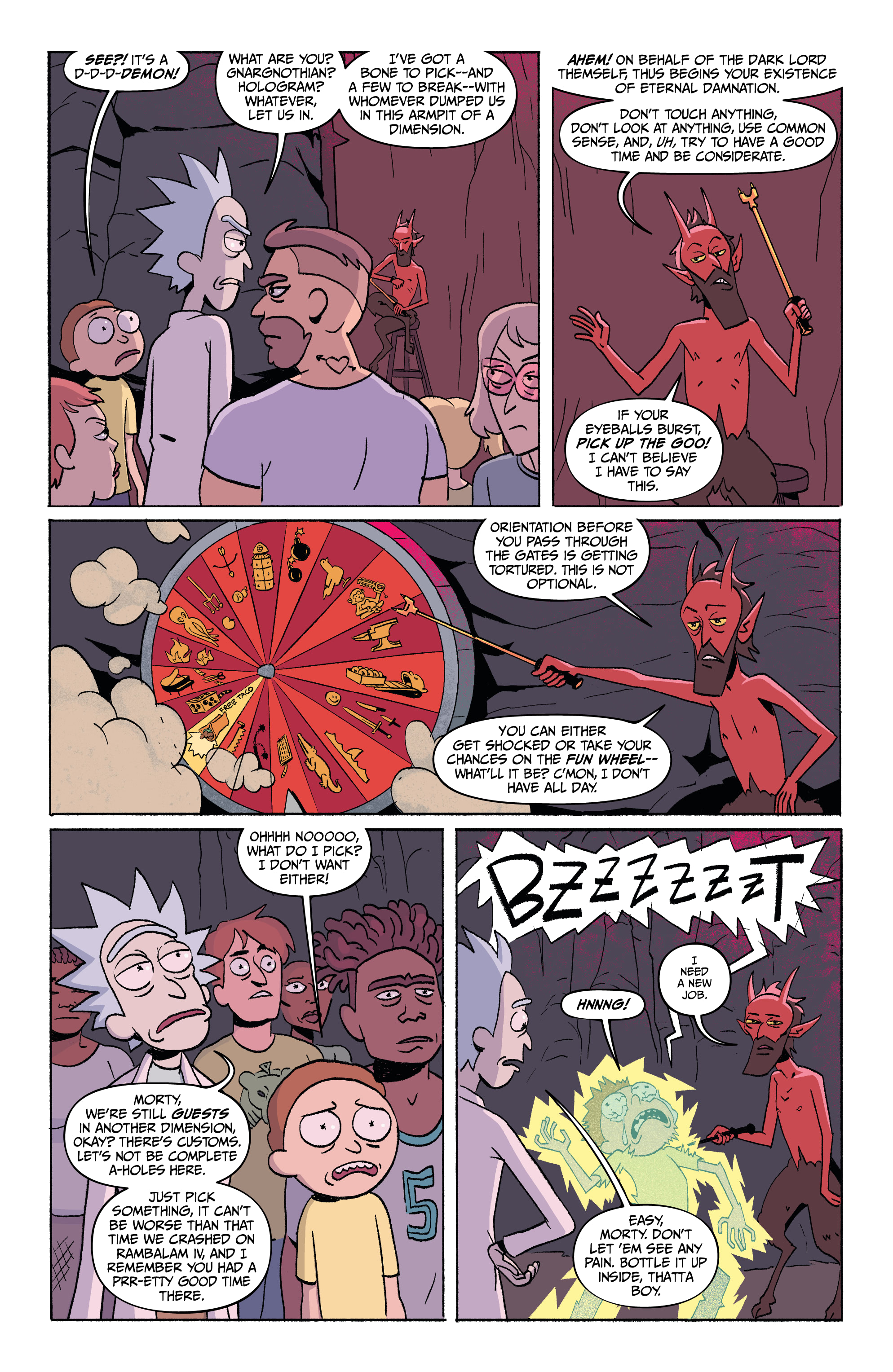 Read online Rick and Morty: Go to Hell comic -  Issue #1 - 8
