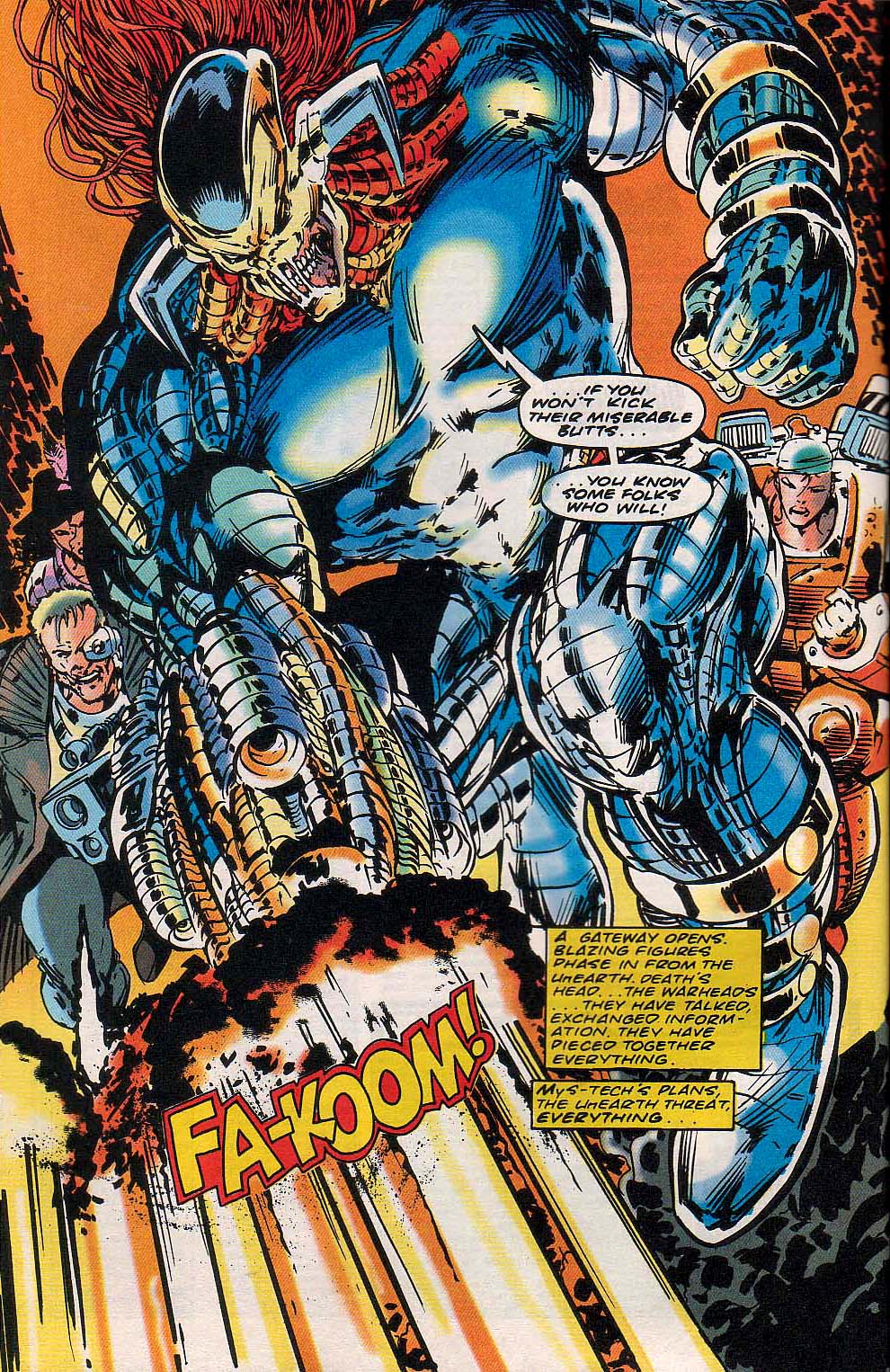 Read online Mys-Tech Wars comic -  Issue #3 - 19