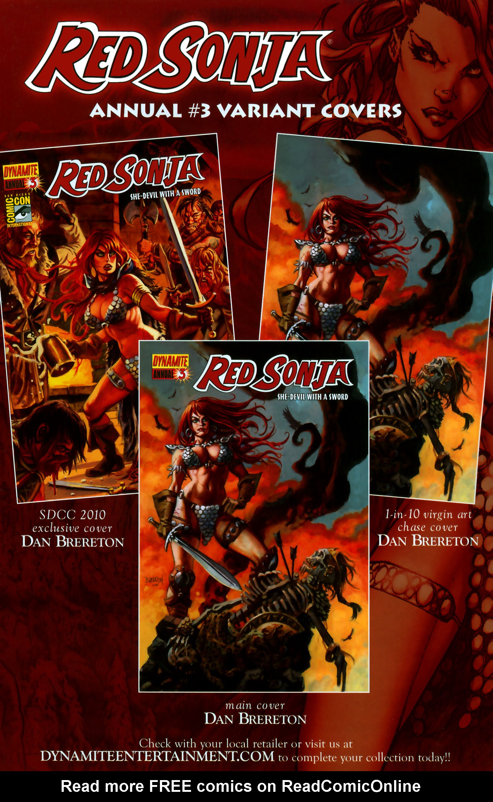 Read online Red Sonja (2005) comic -  Issue # _Annual 3 - 42
