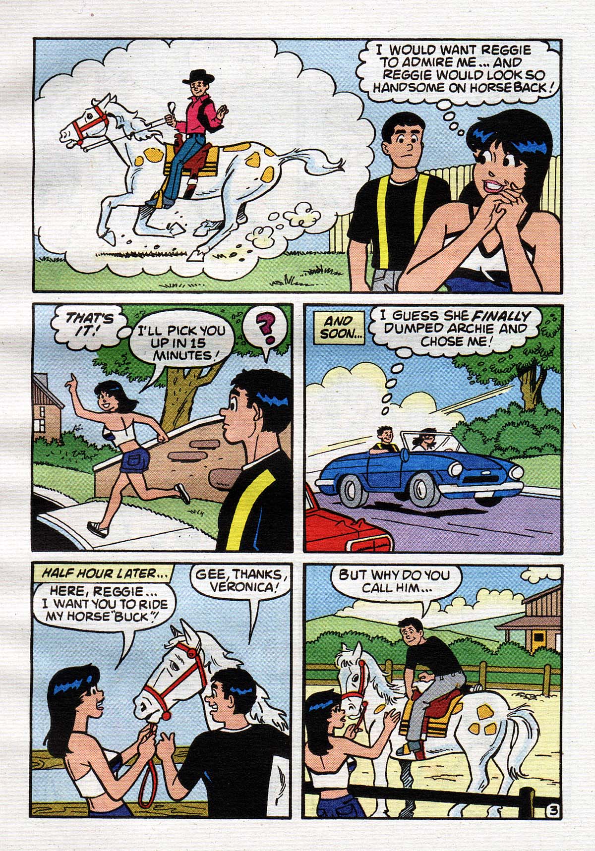 Read online Betty and Veronica Digest Magazine comic -  Issue #150 - 13