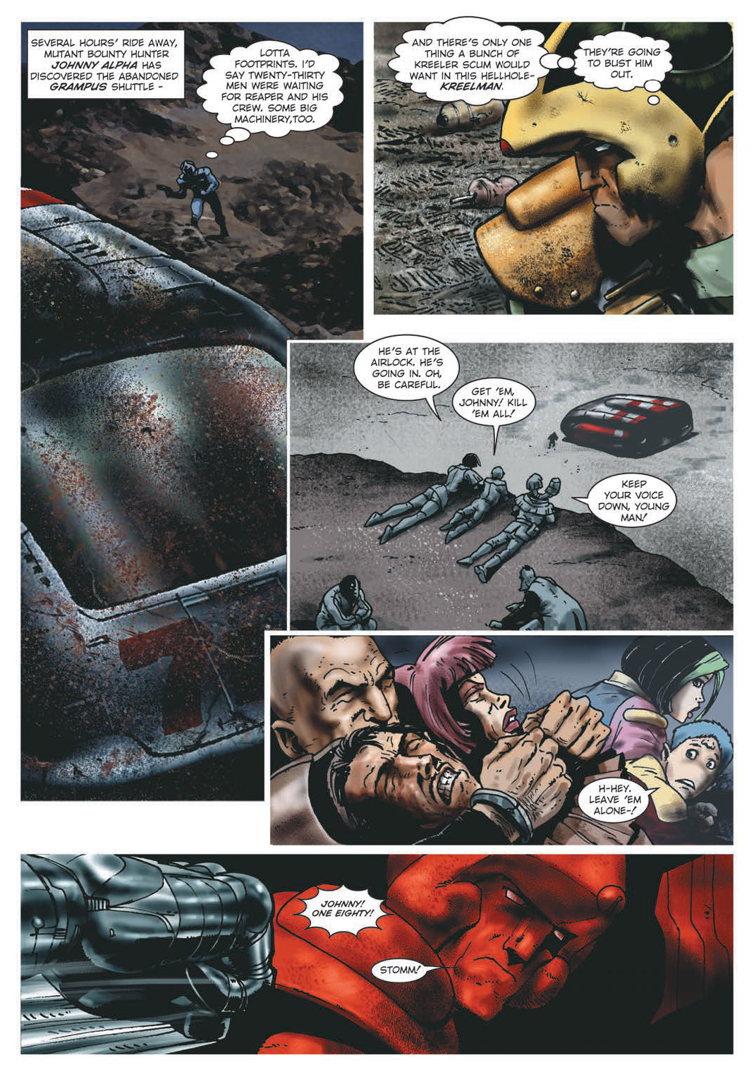 Read online Strontium Dog: The Kreeler Conspiracy comic -  Issue # TPB (Part 1) - 61