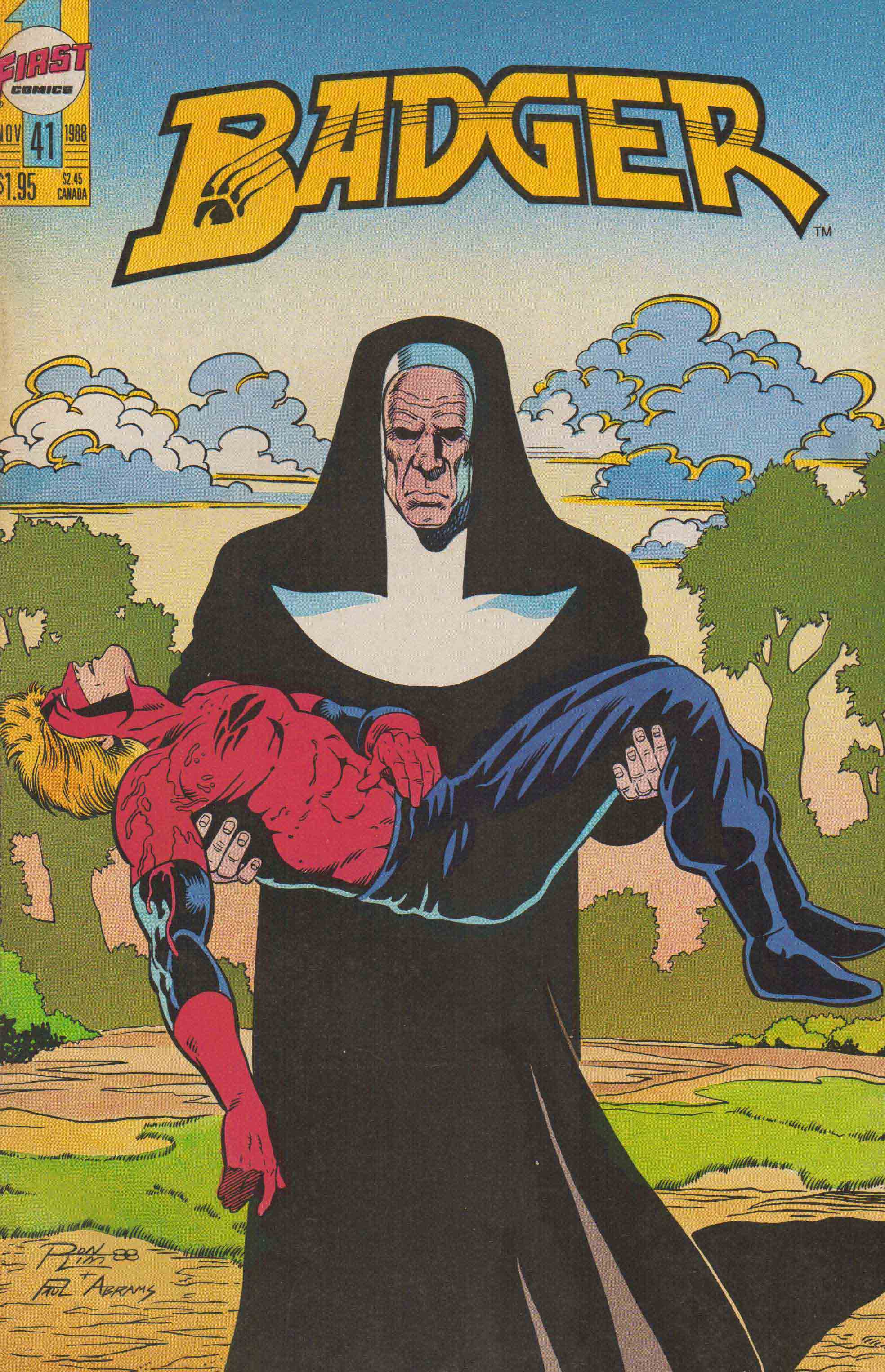 Read online The Badger comic -  Issue #41 - 1