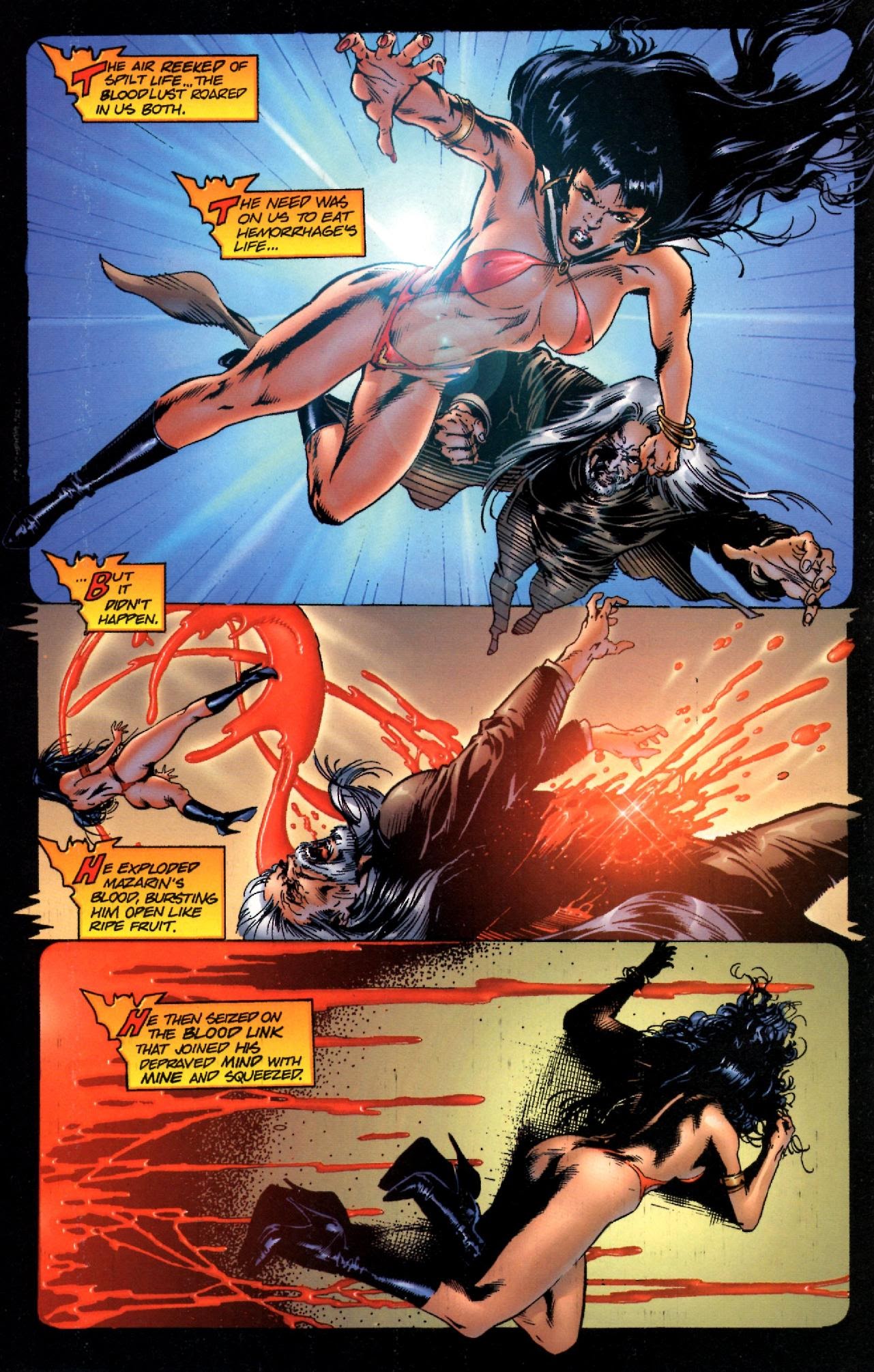 Read online Vampirella vs Hemorrhage comic -  Issue #3 - 5
