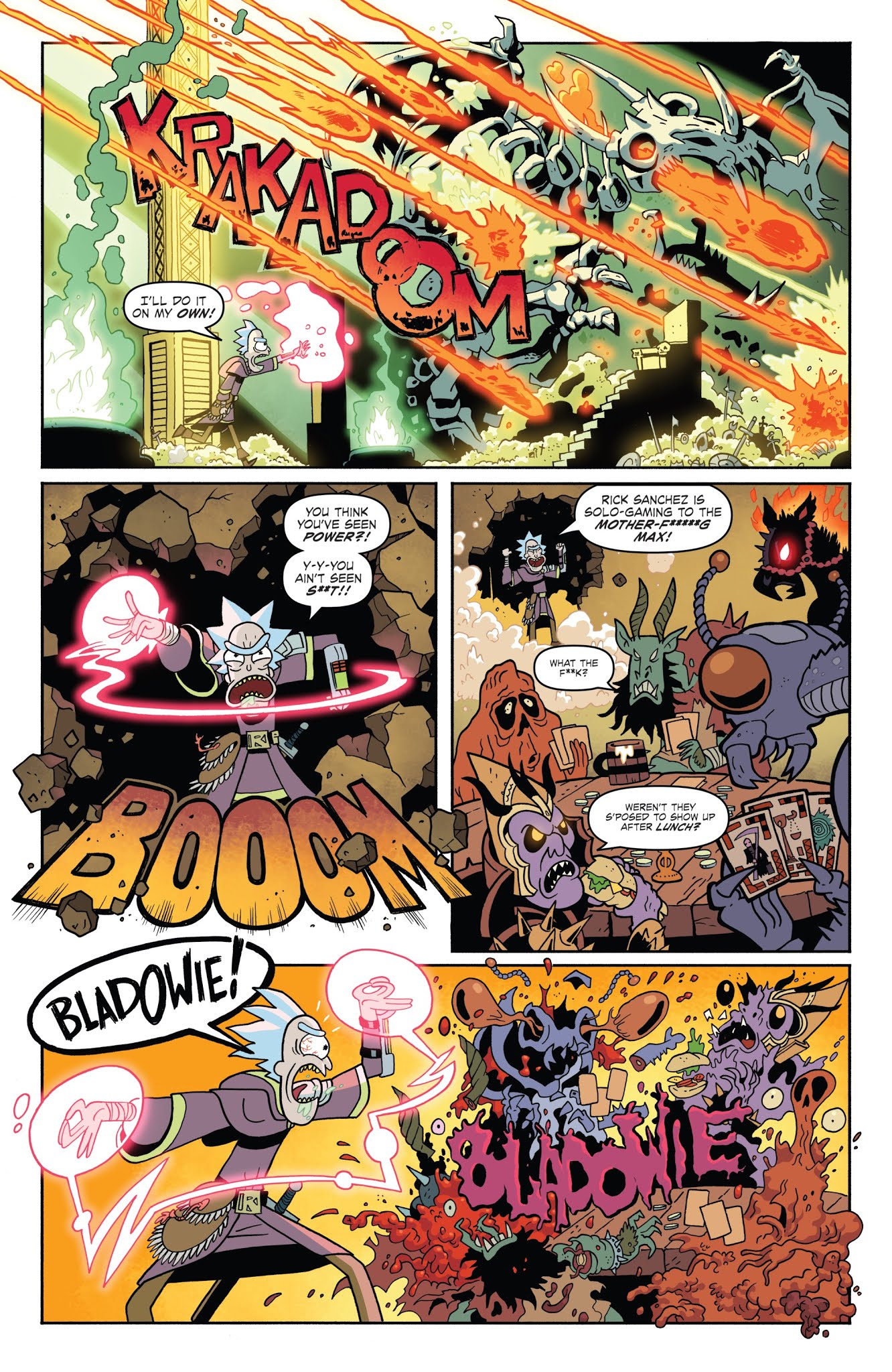 Read online Rick and Morty vs Dungeons & Dragons comic -  Issue #2 - 20