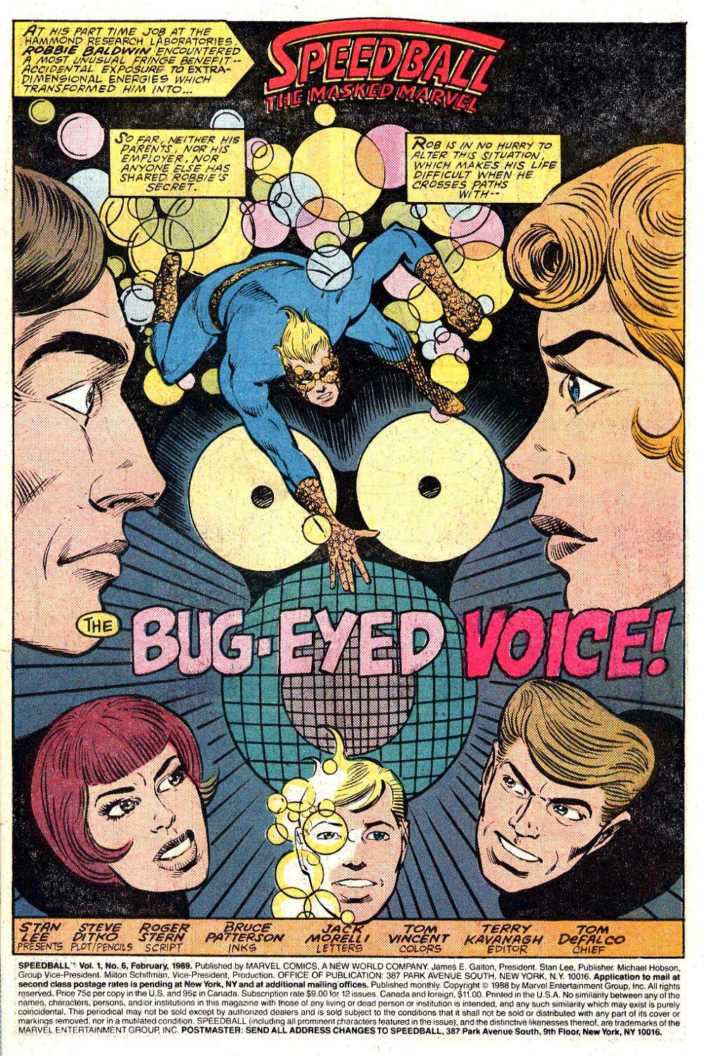 Read online Speedball comic -  Issue #6 - 2