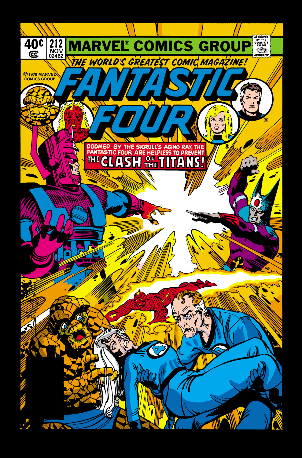 Read online Fantastic Four (1961) comic -  Issue #212 - 1