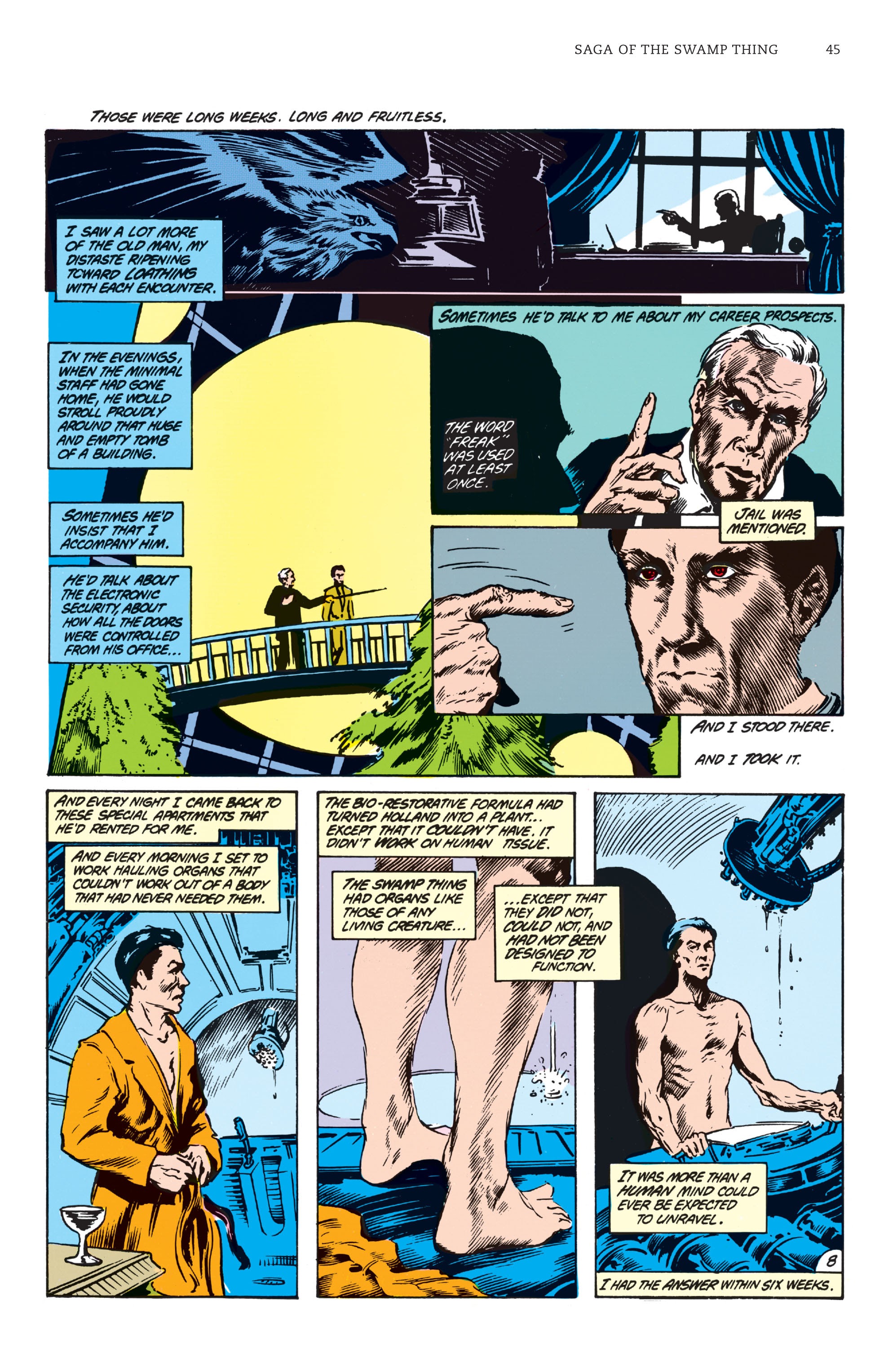 Read online Saga of the Swamp Thing comic -  Issue # TPB 1 (Part 1) - 44