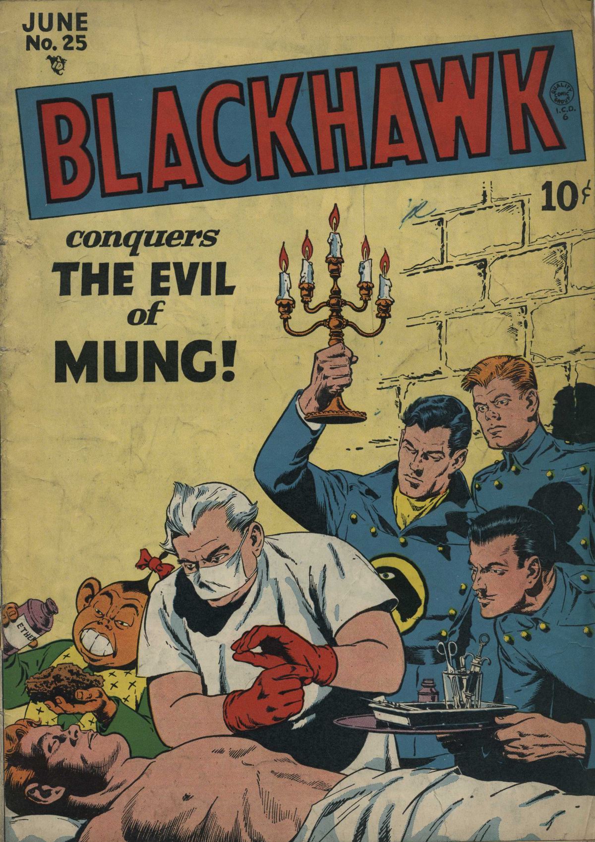 Read online Blackhawk (1957) comic -  Issue #25 - 1
