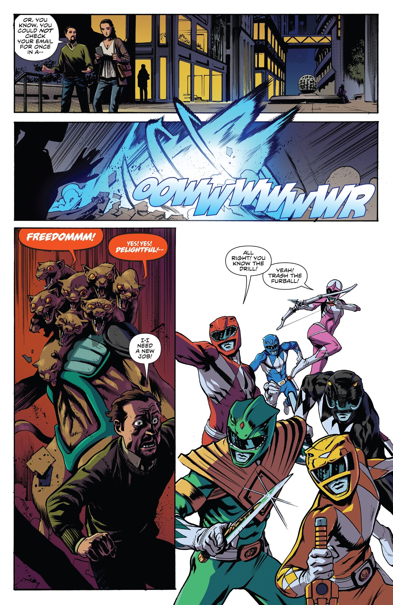 Read online Mighty Morphin Power Rangers comic -  Issue #21 - 14