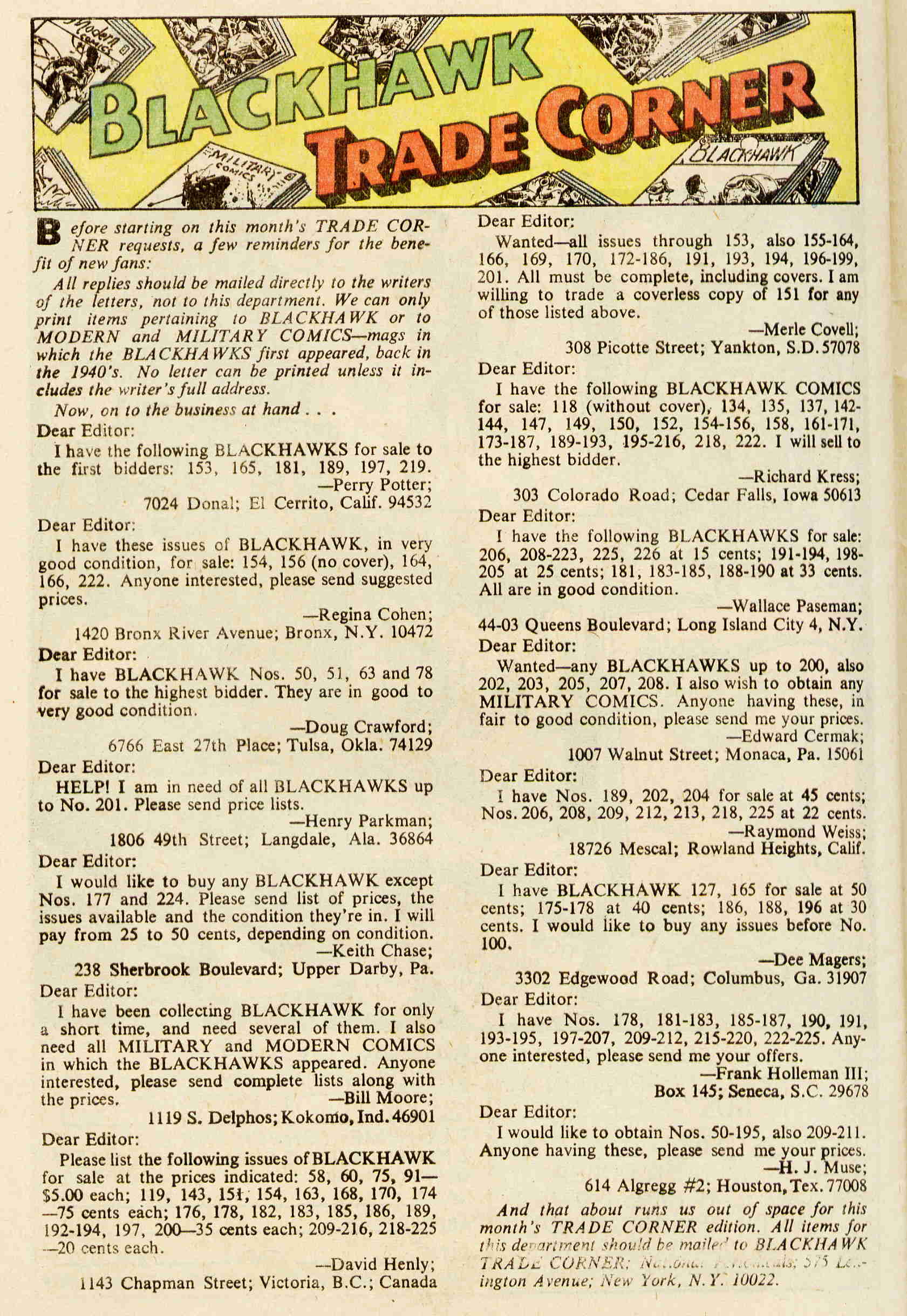 Blackhawk (1957) Issue #234 #126 - English 26