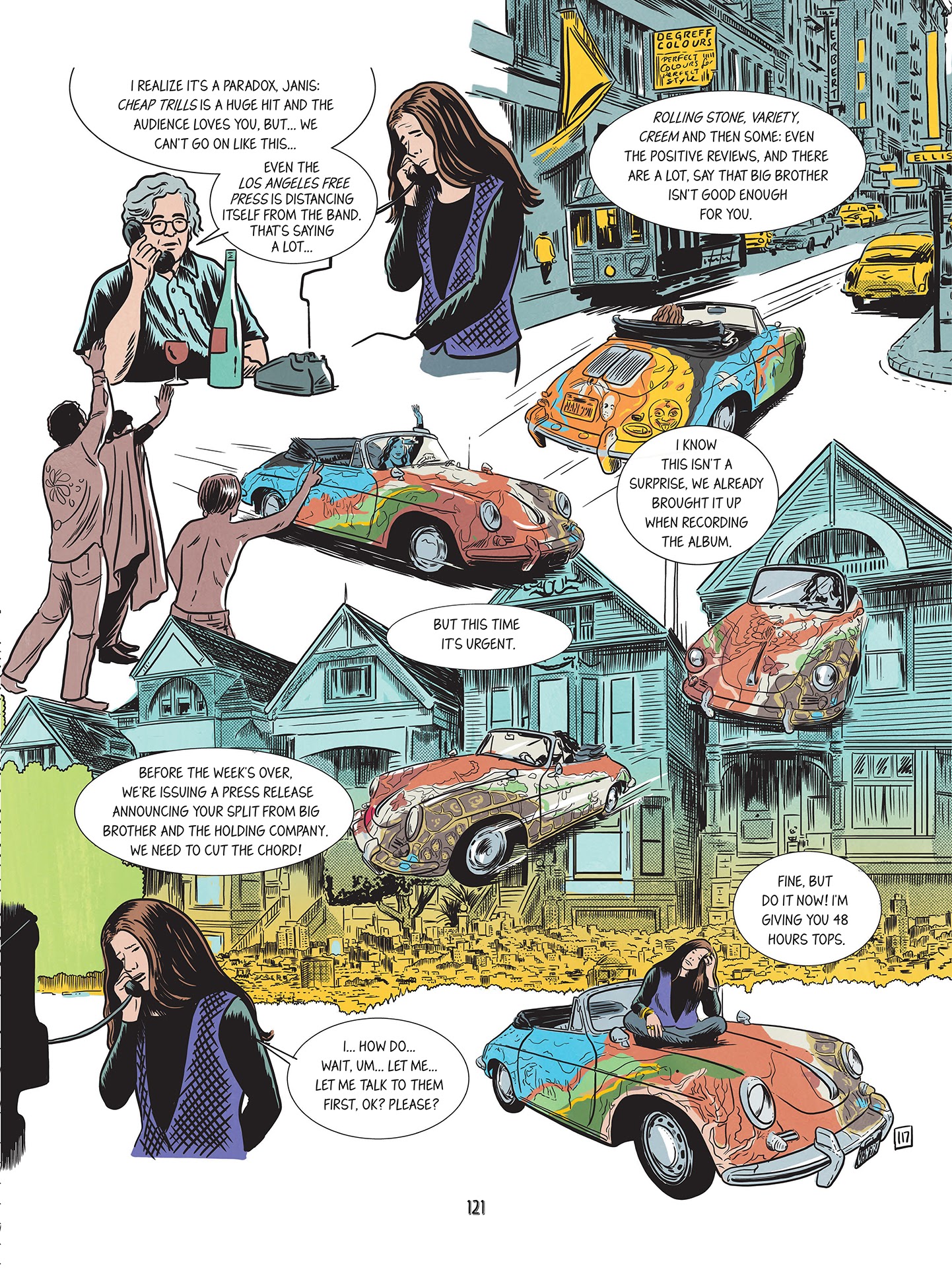 Read online Love Me Please!: The Story of Janis Joplin comic -  Issue # TPB (Part 2) - 17