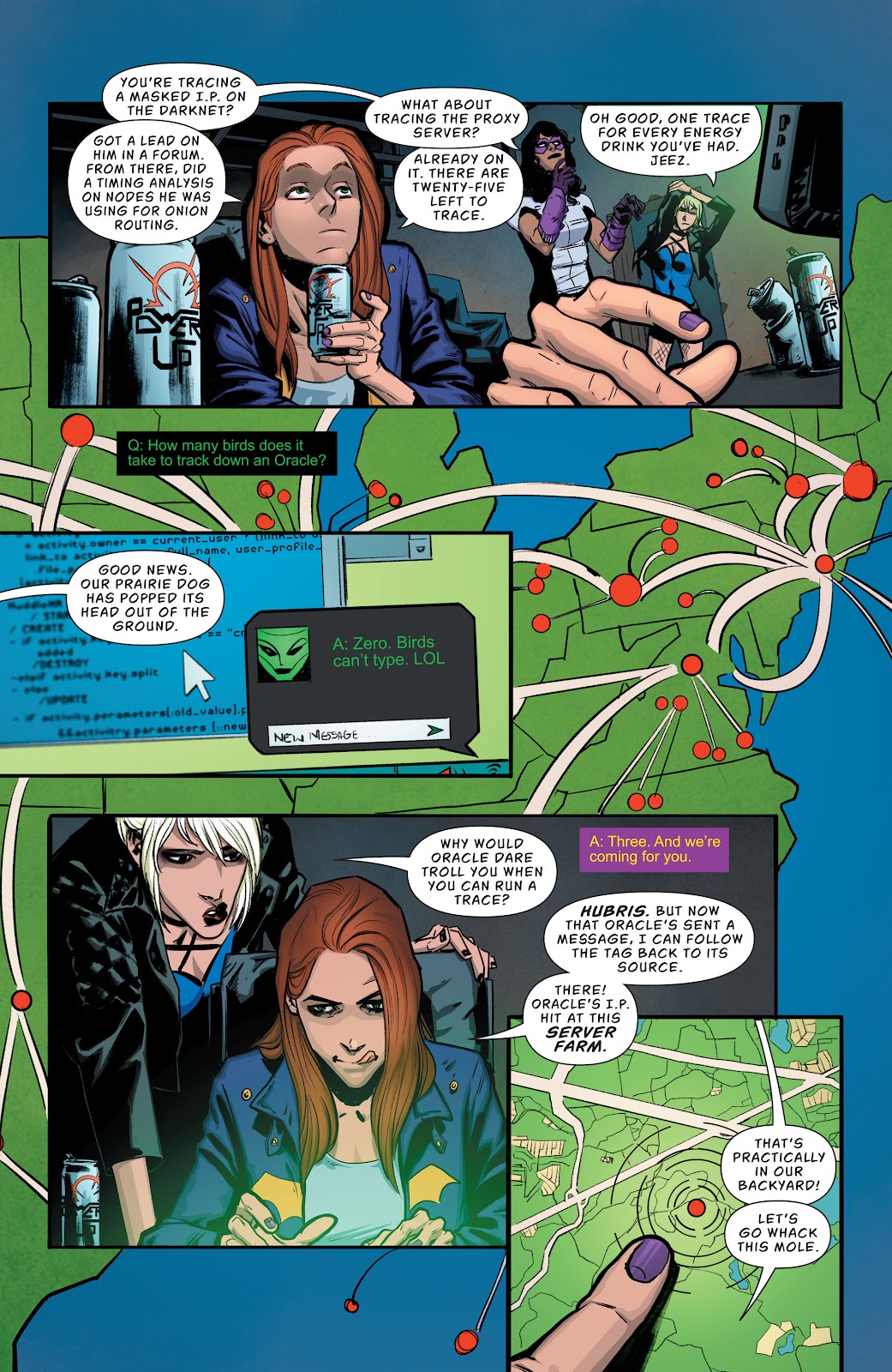 Batgirl and the Birds of Prey issue 2 - Page 16