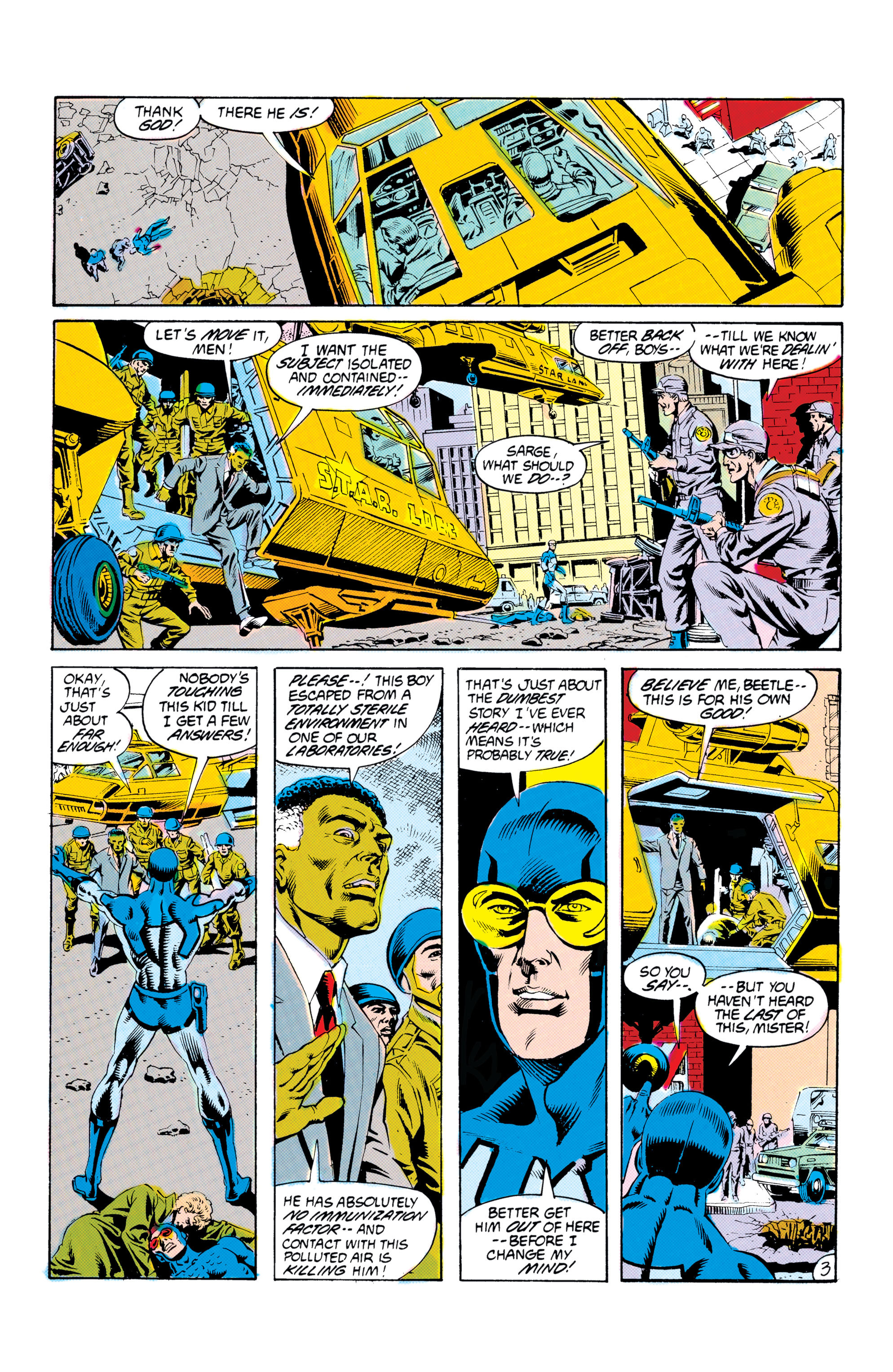 Read online Blue Beetle (1986) comic -  Issue #19 - 4