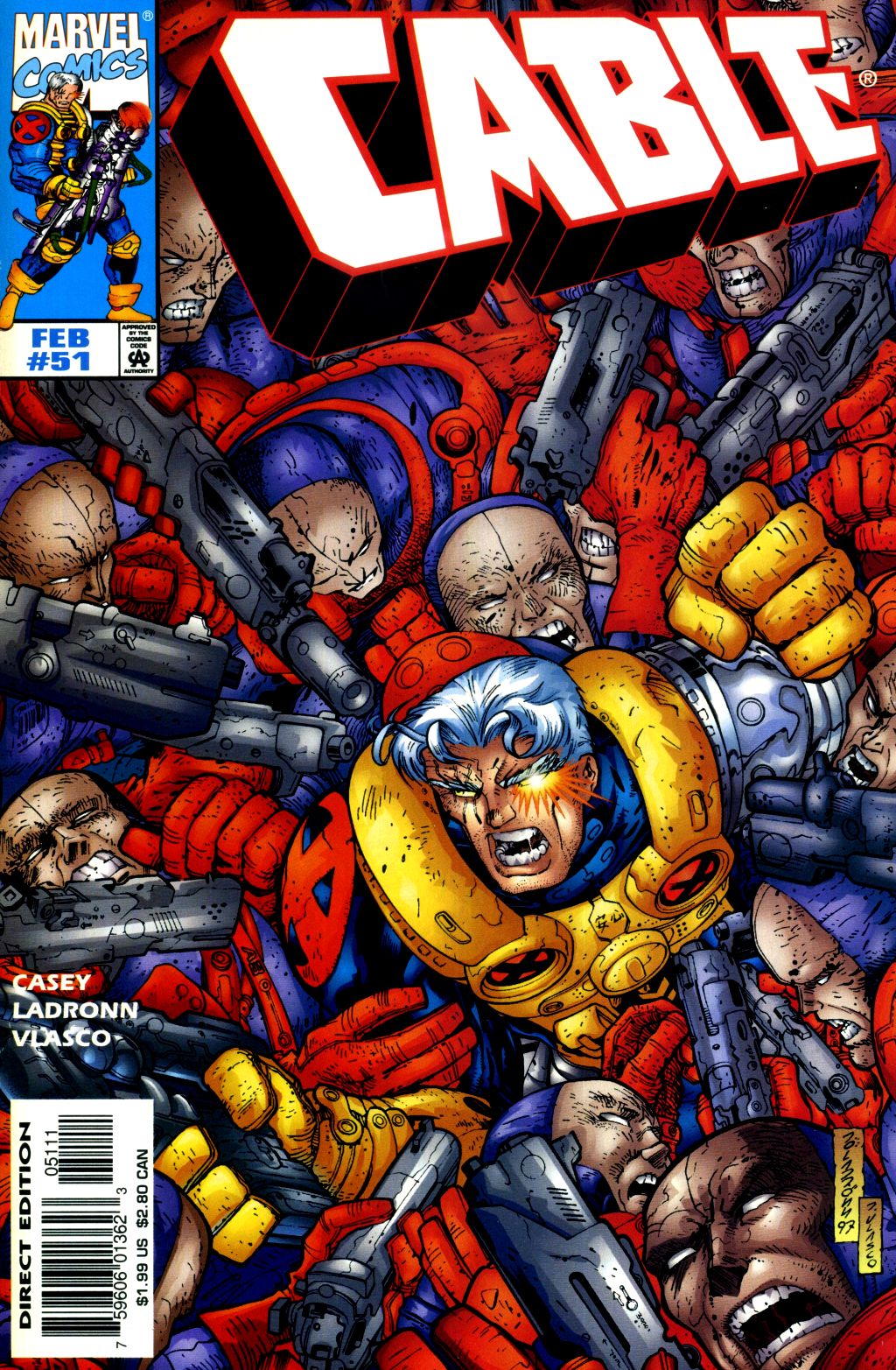 Read online Cable (1993) comic -  Issue #51 - 1